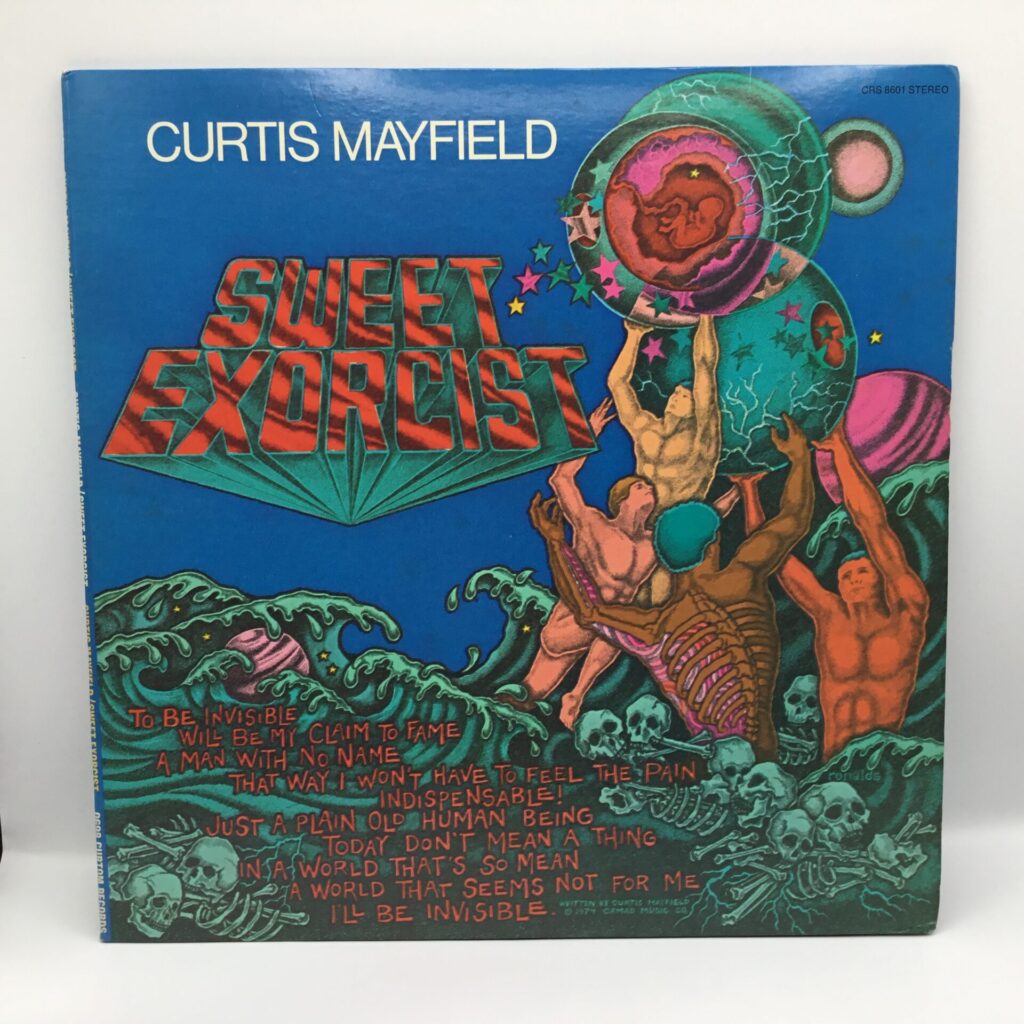 【LP】Curtis Mayfield / Sweet Exorcist (CRS 8601) US盤/BELLSOUND刻印