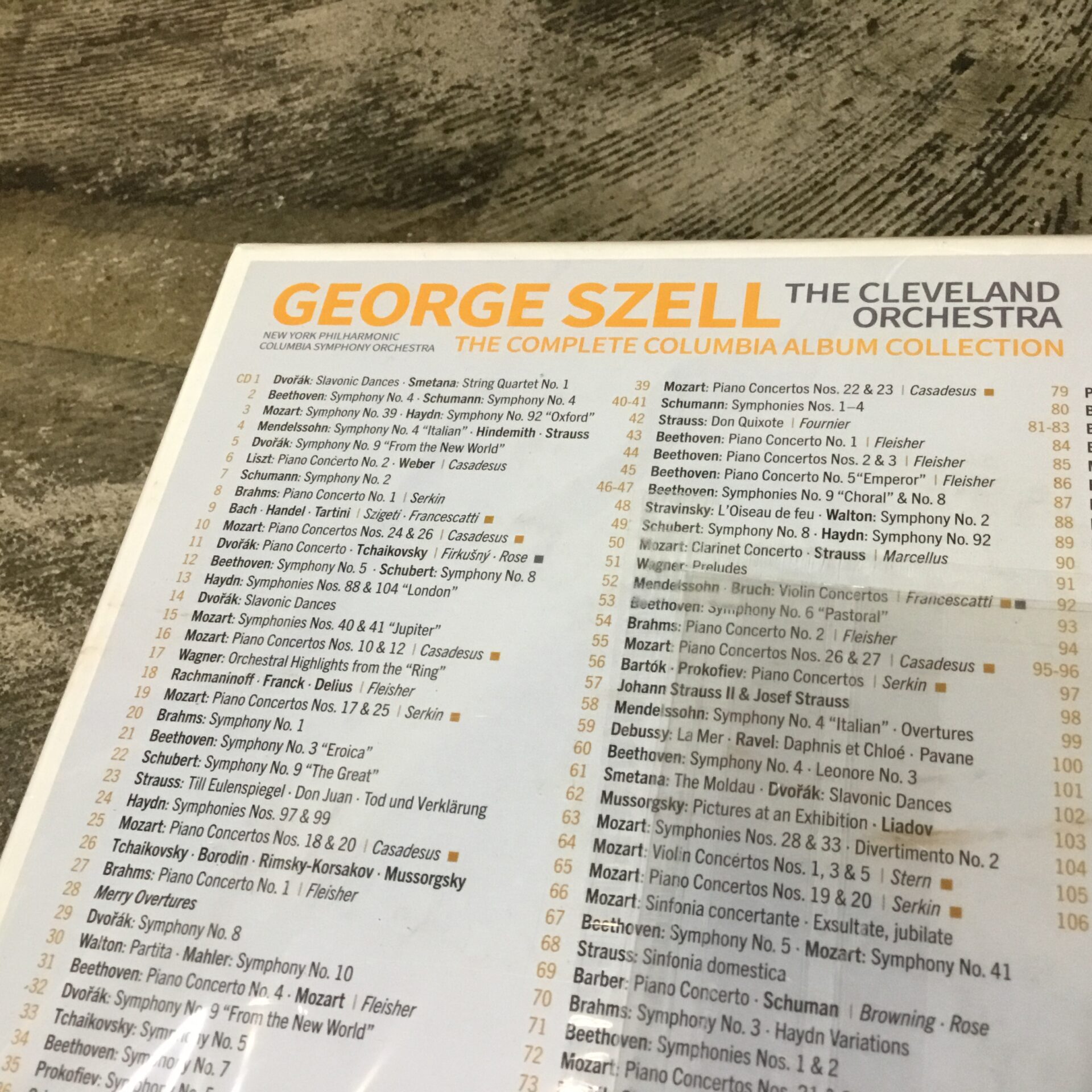 新入荷情報】 ジョージ・セルとカール・ベームのCDボックスが入荷しま