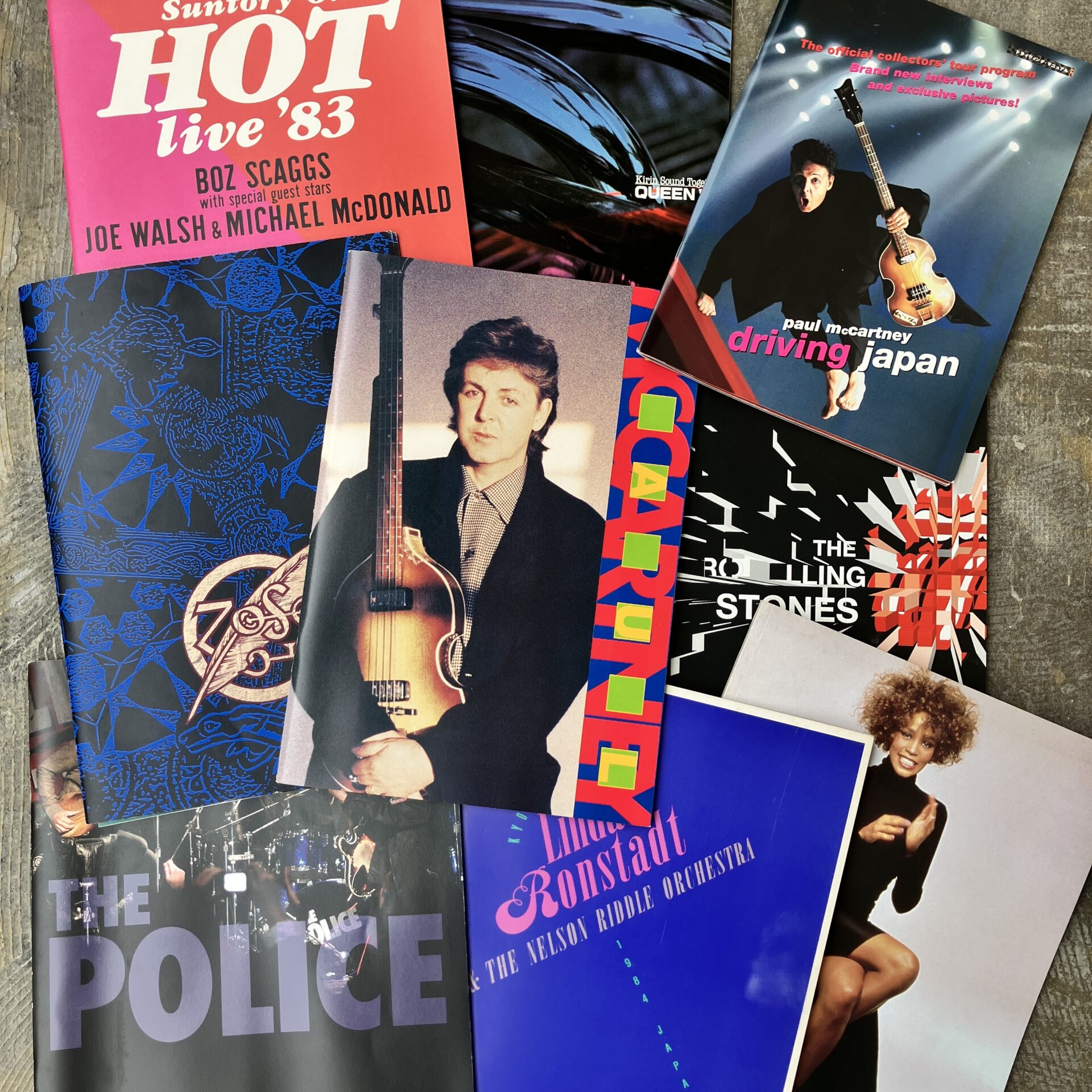 新入荷情報】コンサート・パンフレットが入荷しました。