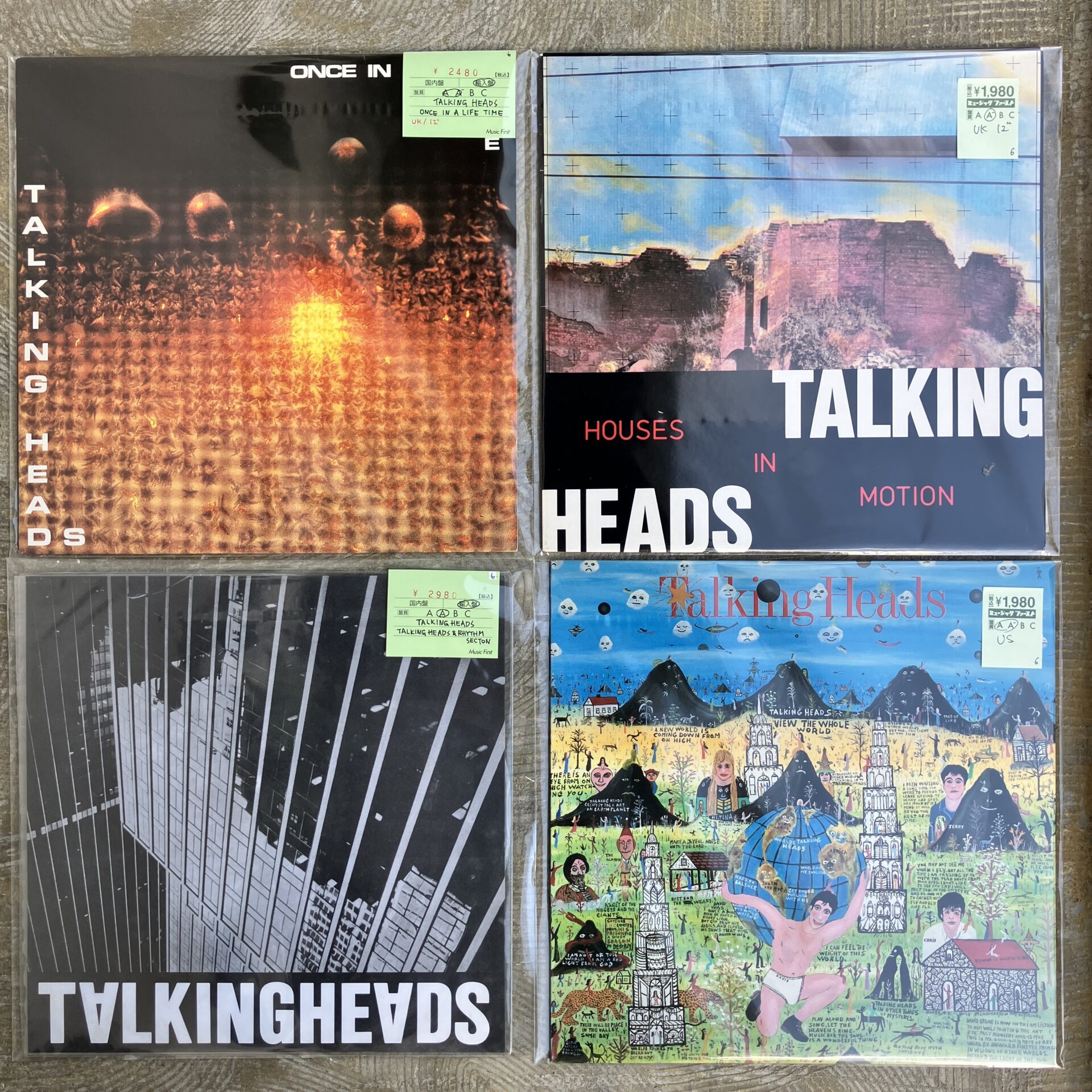 トーキング・ヘッズ　怒りの誕生　レコード c*a様