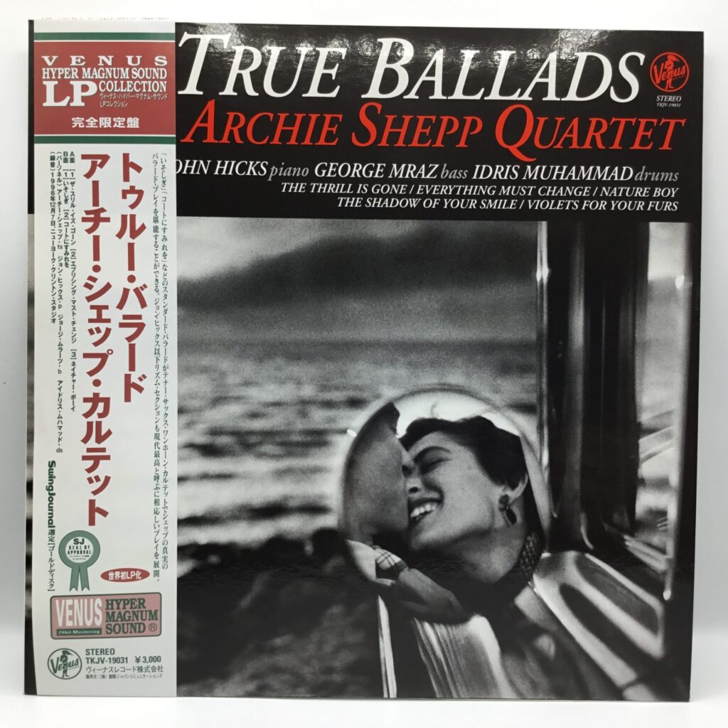 【LP】アーチー・シェップ / トゥルー・バラード (TKJV-19031 ) 帯付/ヴィーナス・レコード