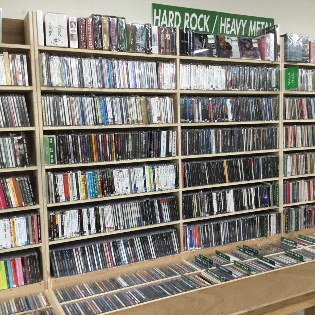 【店内のコーナー紹介】HR/HM （ハードロック・ヘヴィメタル）