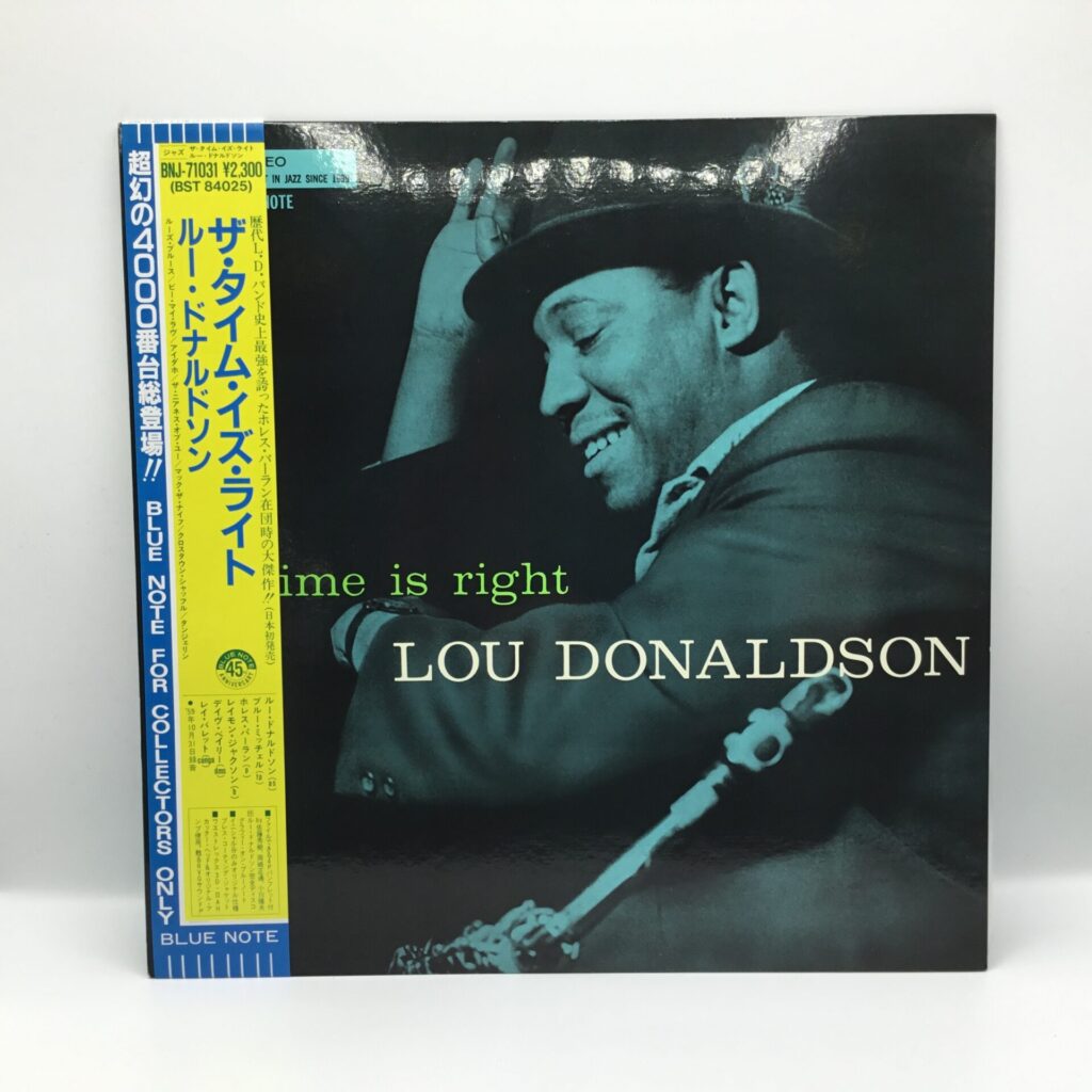 【LP】ルー・ドナルドソン / ザ・タイム・イズ・ライト (BNJ-71031) 帯付