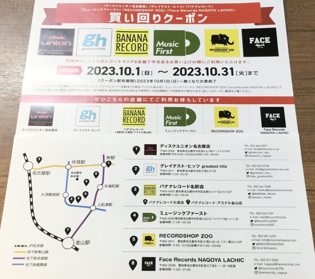 買い回りクーポン配布、参加します。