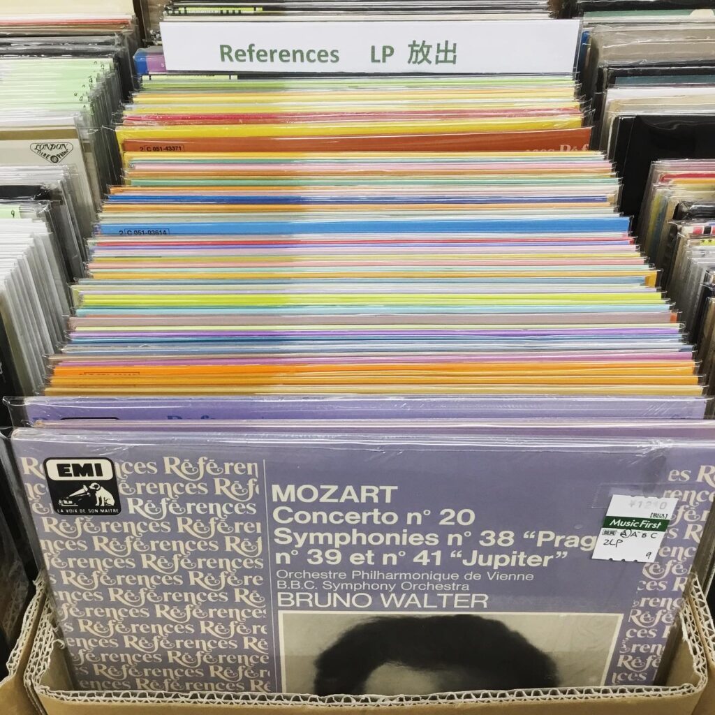 クラシックのReferencesのレコードが90枚入荷しました。