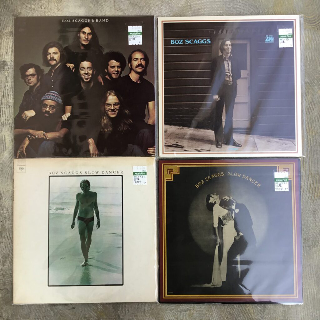 初期ボズ・スキャッグスのUS盤LPがまとまって入荷しました。