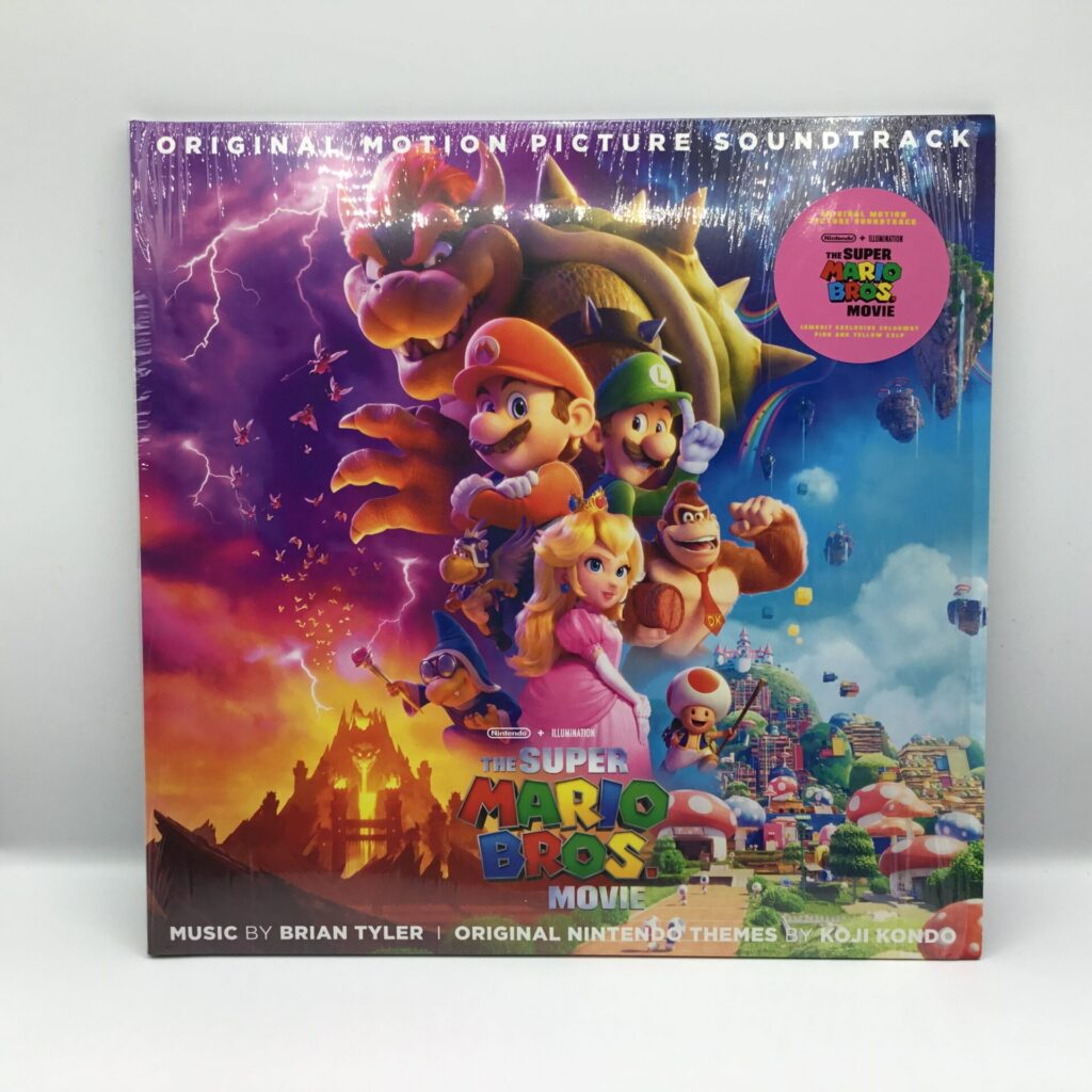 【LP】THE SUPER MARIO BROS. MOVIE ORIGINAL MOTION PICTURE SOUNDTRACK 2LP/カラー盤