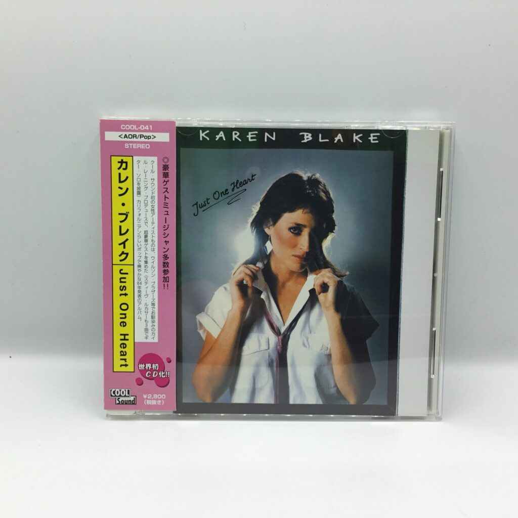 【CD】カレン・ブレイク / Just On Heart (COOL 041) 帯付き