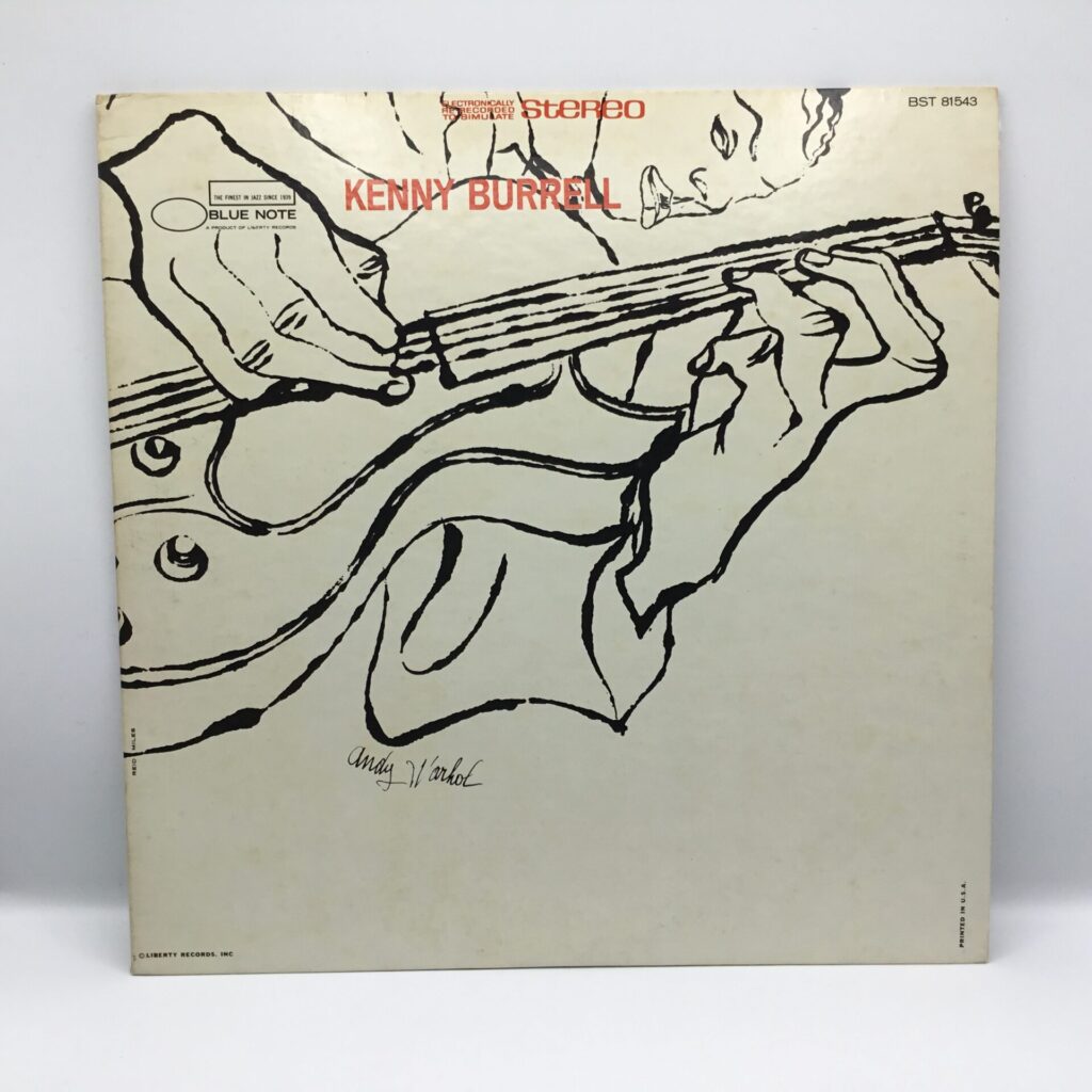 【LP】KENNY BURRELL / S・T (BST 81543) オンプラベル