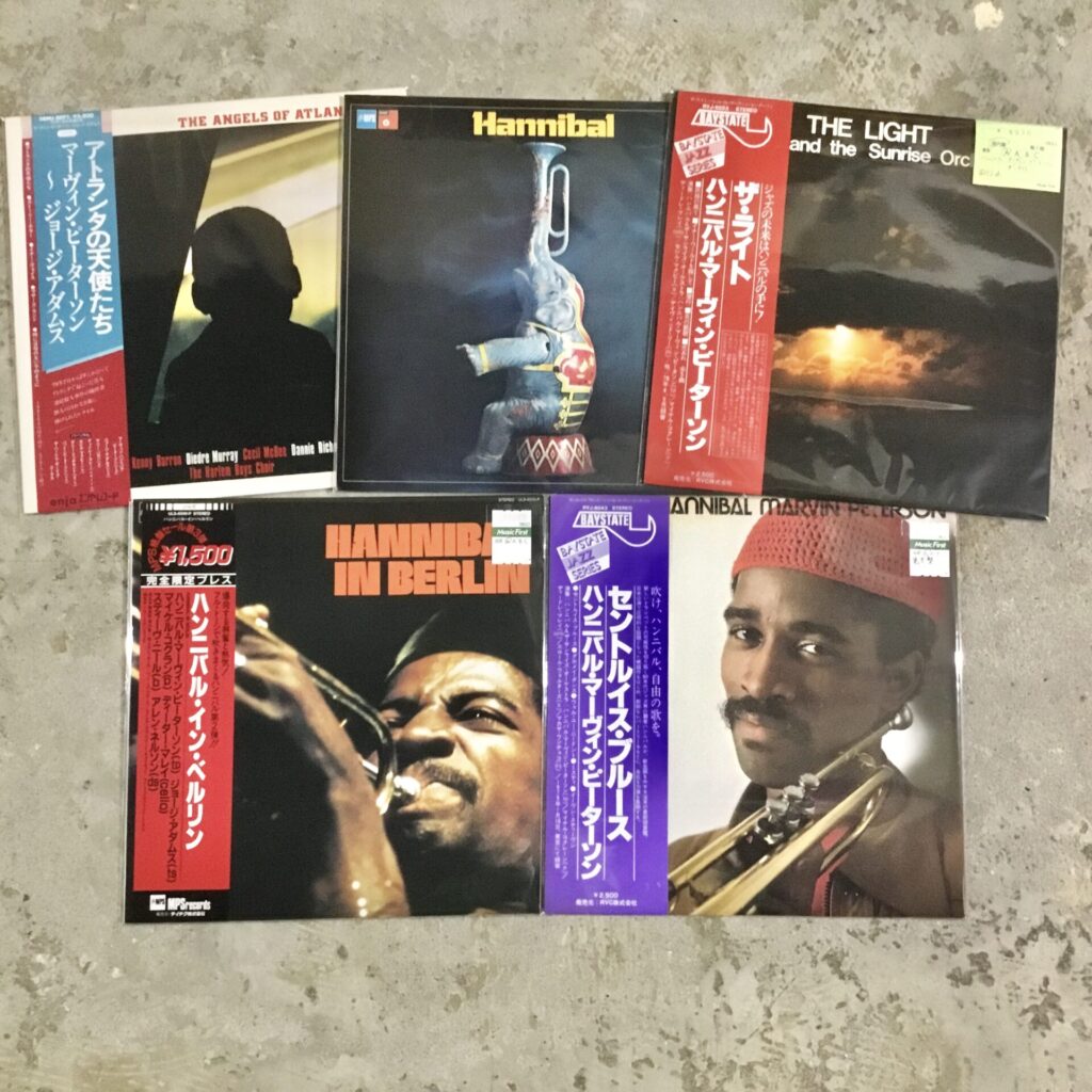 ハンニバル・マーヴィン・ピーターソンの国内盤LPレコードが入荷しました。