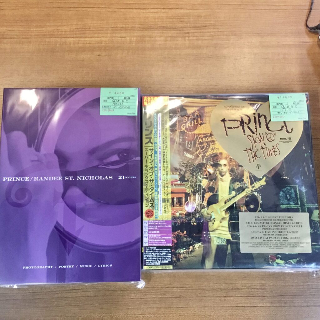 プリンスのCDが13点入荷しました。