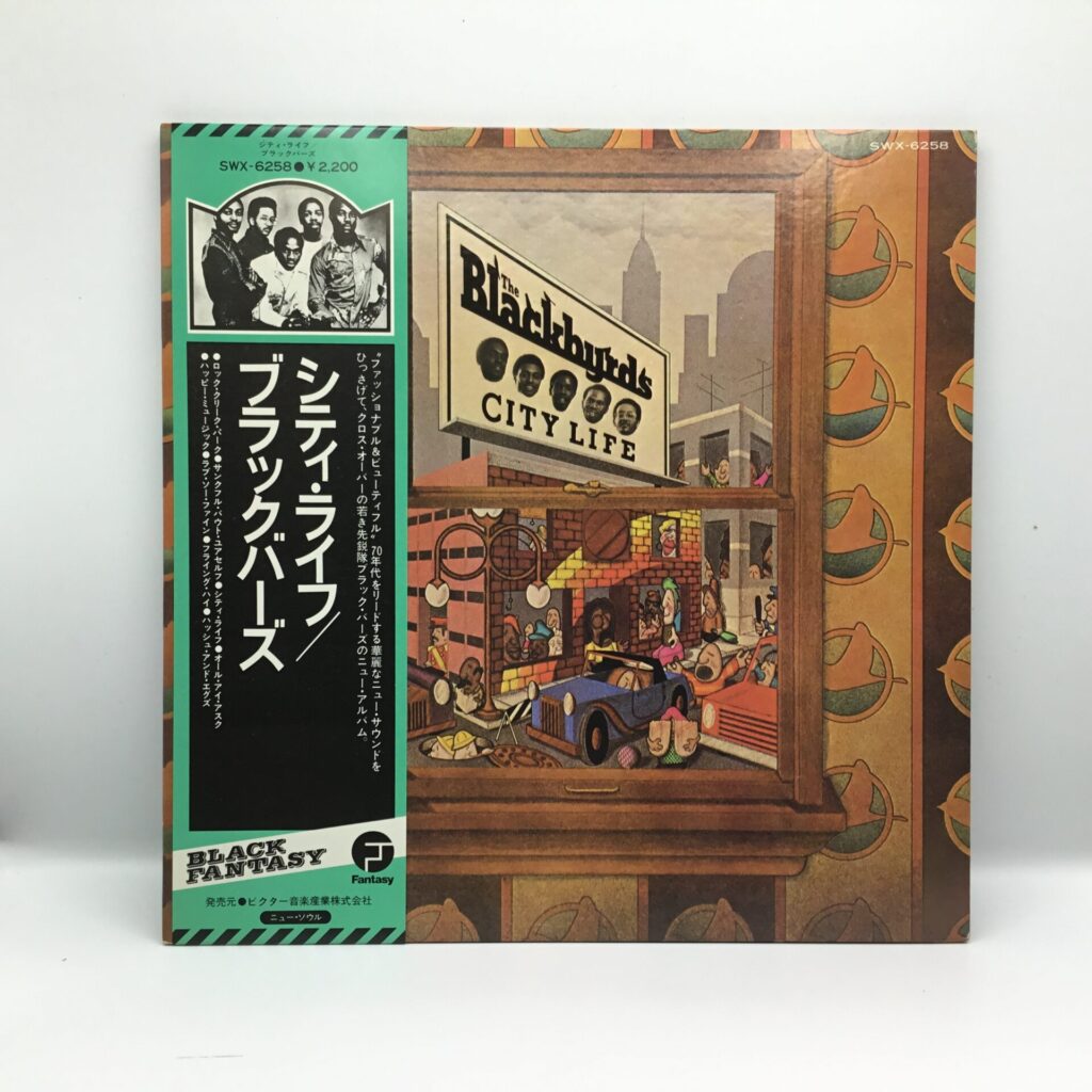 【LP】ブラックバーズ/シティ・ライフ (SWX-6258) 帯付き
