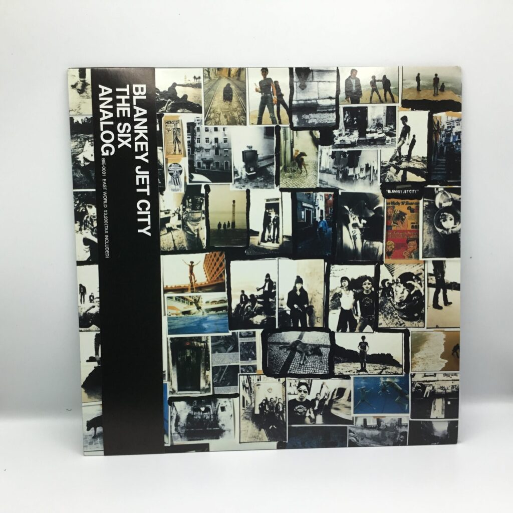 【LP】BLANKEY JET CITY/THE SIX ANALOG (BIE-0001) 帯付き/インナーに抜け