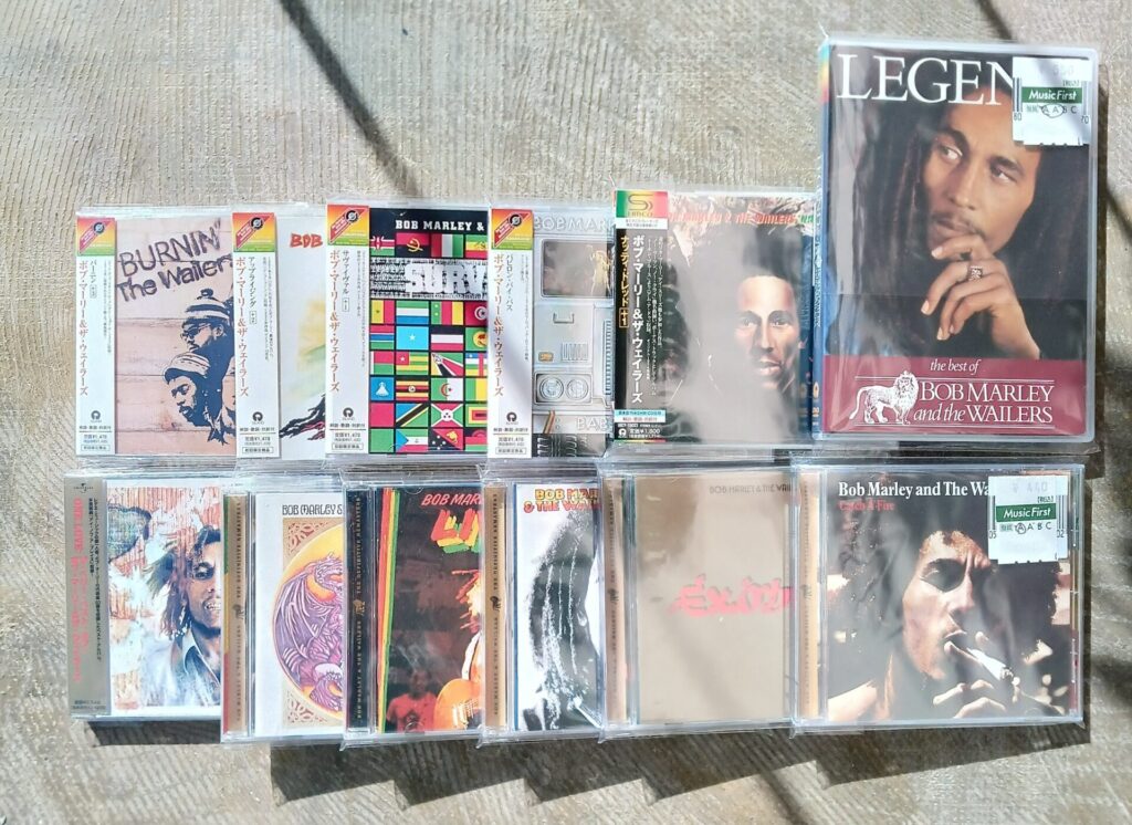 レゲエ・レジェンド、ボブ・マーリーのCDがまとまって入荷しました。
