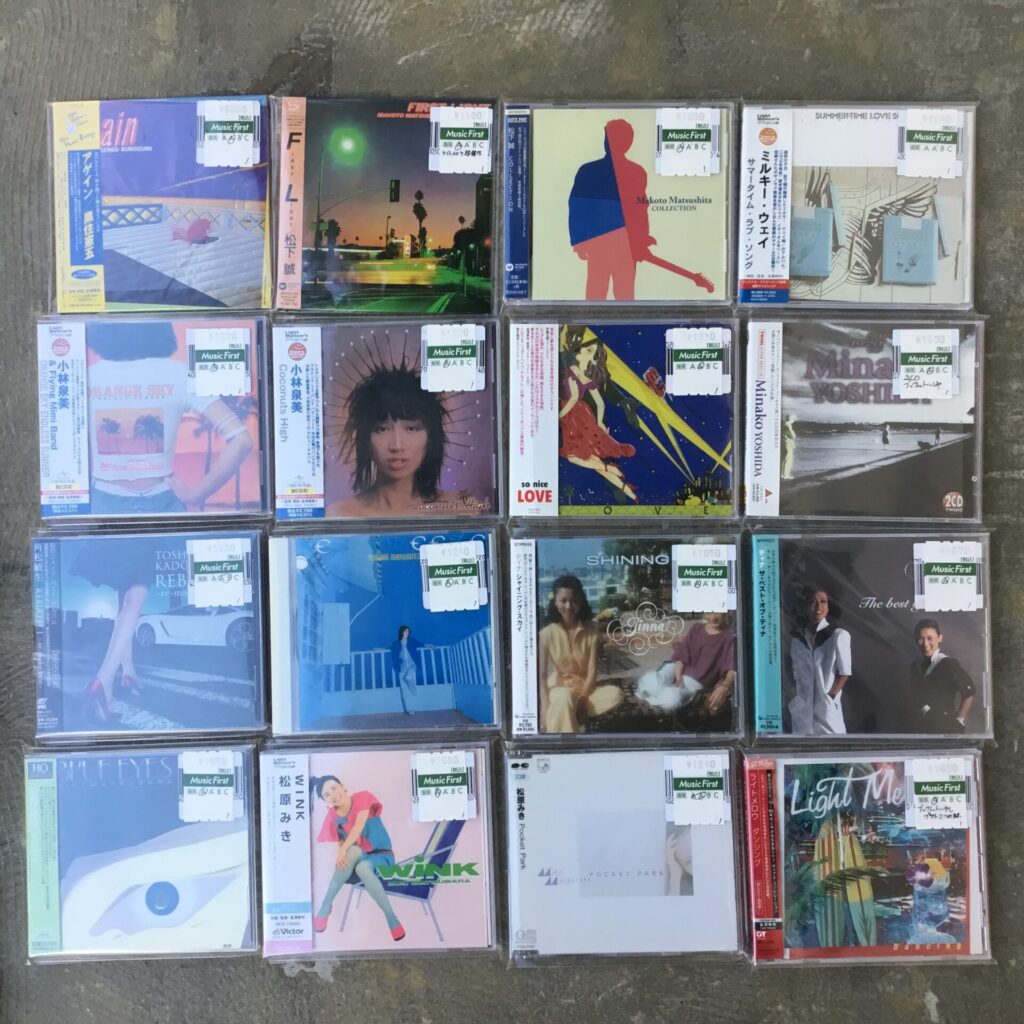 【シティポップCDラッシュ①】ライトメロウ好作品含むCD約30枚が入荷しました。