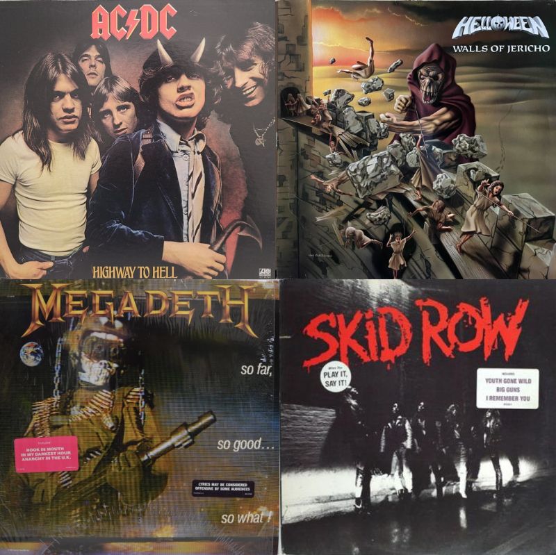 ハードロック / へヴィ・メタル のレコード・CDを買取するなら ハードロック / へヴィ・メタル のレコード・CDを買取するなら