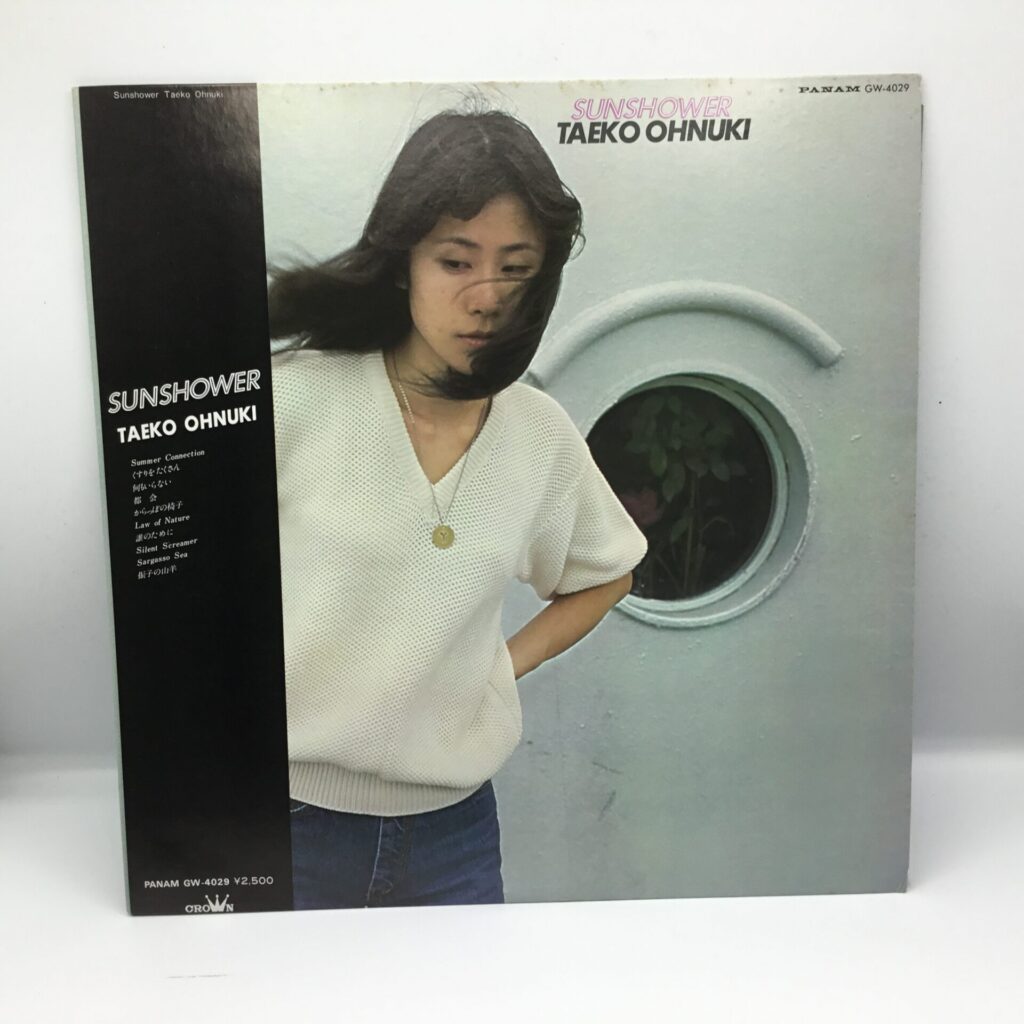 【LP】大貫妙子/SUNSHOWER (GW-4029) 帯付き/オリジナル盤