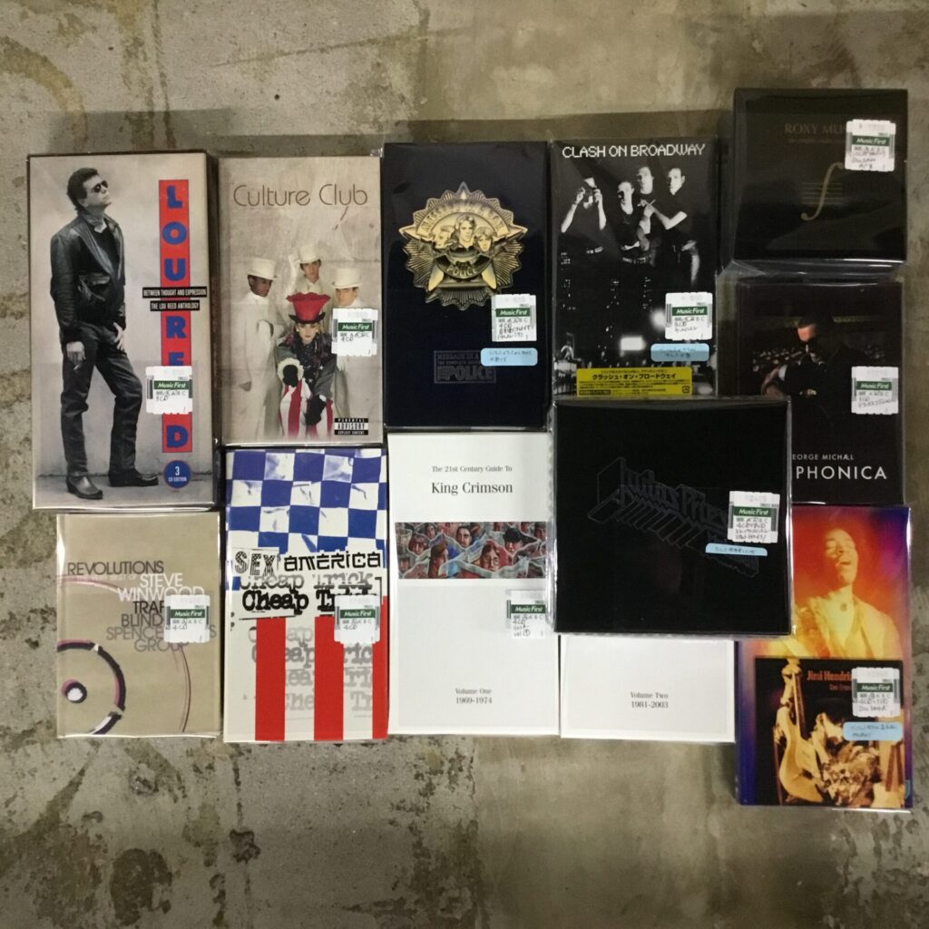 トールケースや箱物などCD BOXや特殊パッケージ仕様のCDが30点ほど入荷しました。