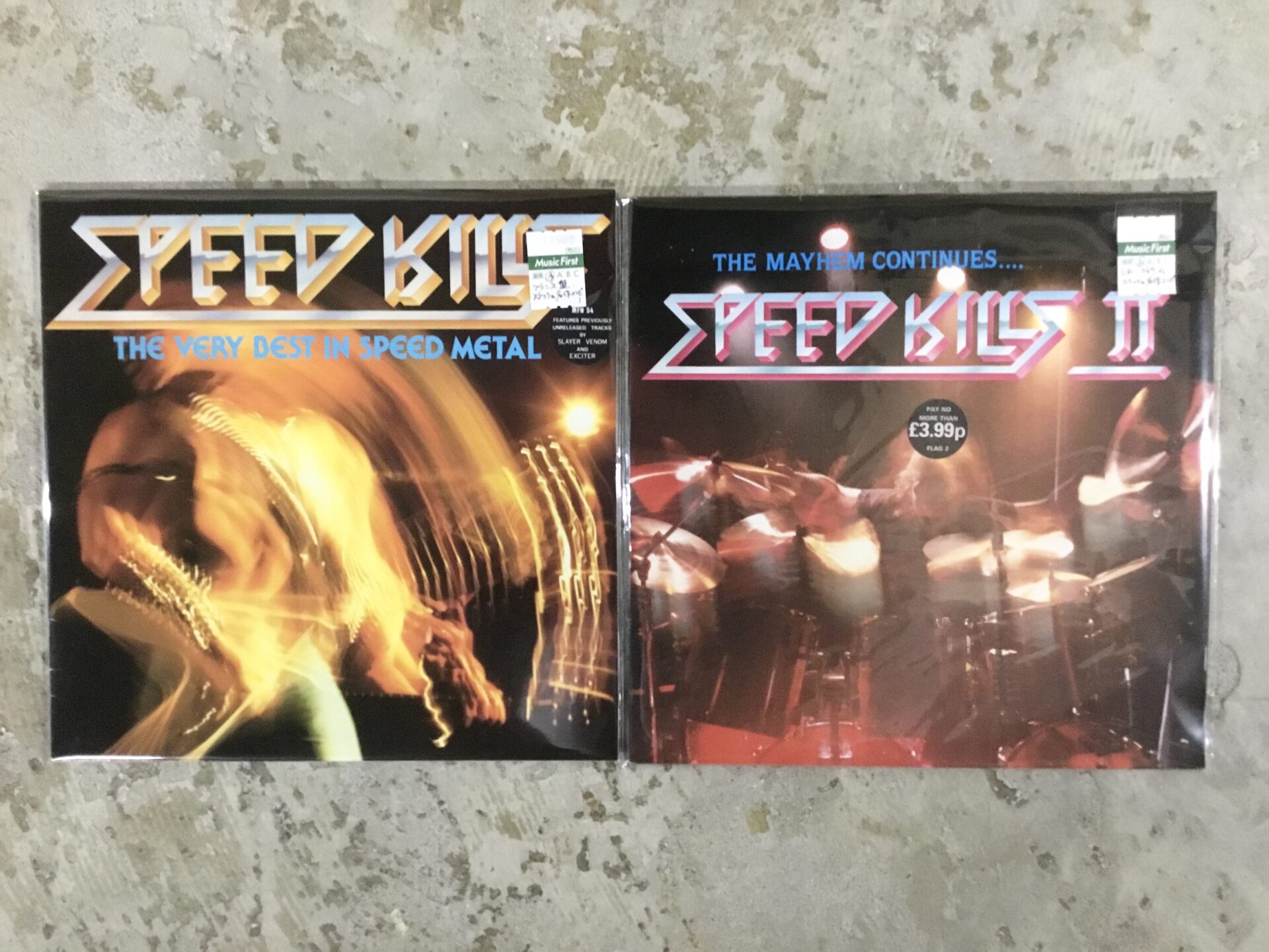 スピード・メタル＆スラッシュ・メタルの名コンピLP、その名も「SPEED