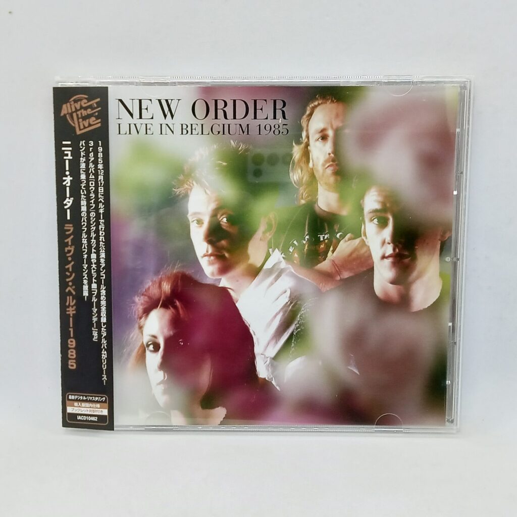 【CD】ニュー・オーダー/ライヴ・イン・ベルギー1985 (IACD10462) 帯付き