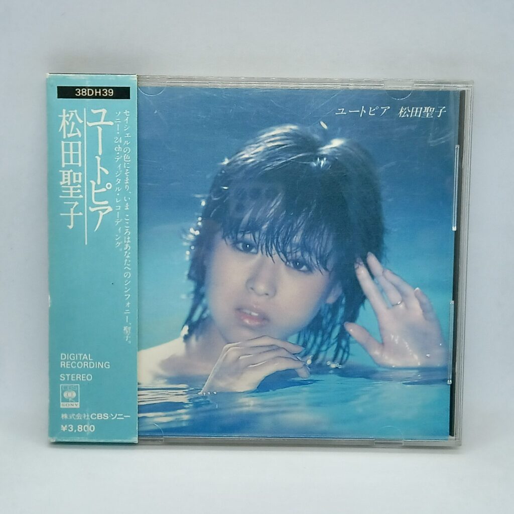 【CD】松田聖子/ユートピア (38DH39) 箱帯/CSR刻印/プラケースにスレ