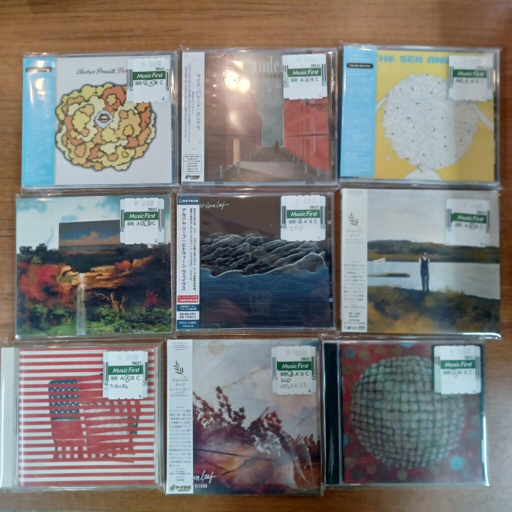 アルバム・リーフ  他  ポストロック、エモなどのCDが入荷しました。