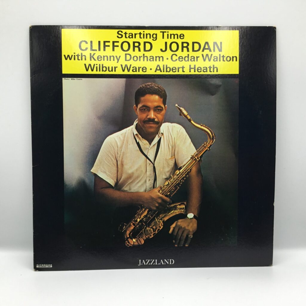 【LP】CLIFFORD JORDAN / Starting Time (OJC-147)