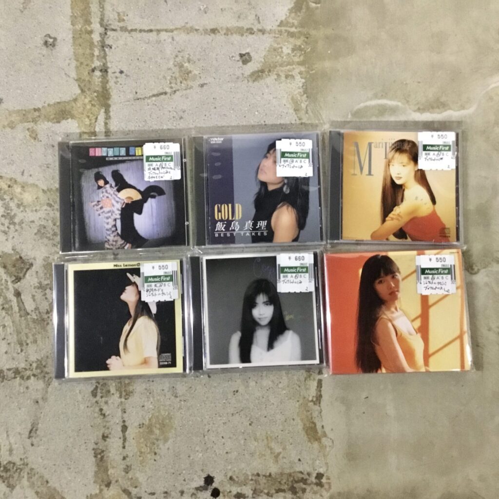 飯島真理の80年代後半作品のCDが入荷しました。