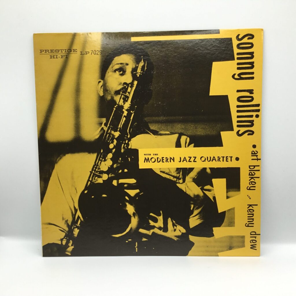 【LP】SONNY ROLLINS WITH THE MODERN JAZZ QUARTET (OJC-011)