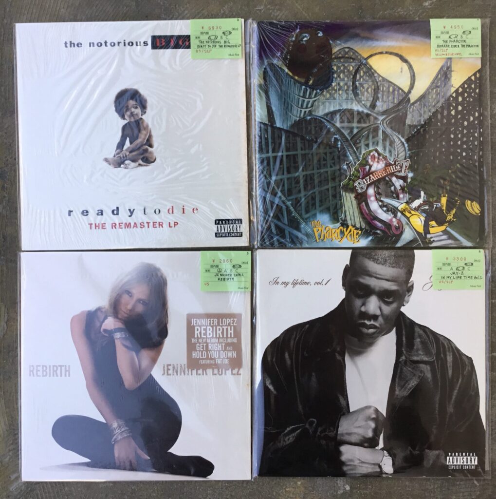 【新入荷情報】HIPHOP、R&BのLPが入荷しました。
