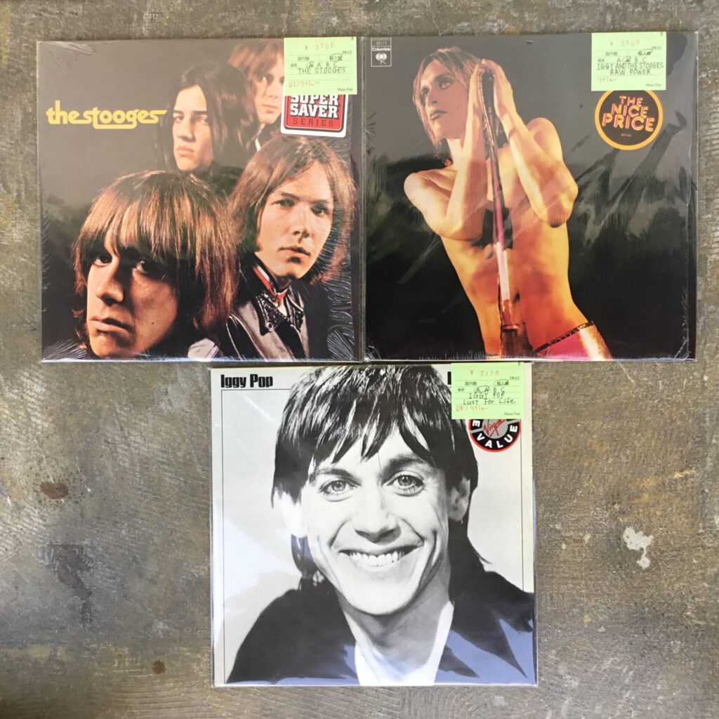 イギー・ポップのLPが入荷しました。