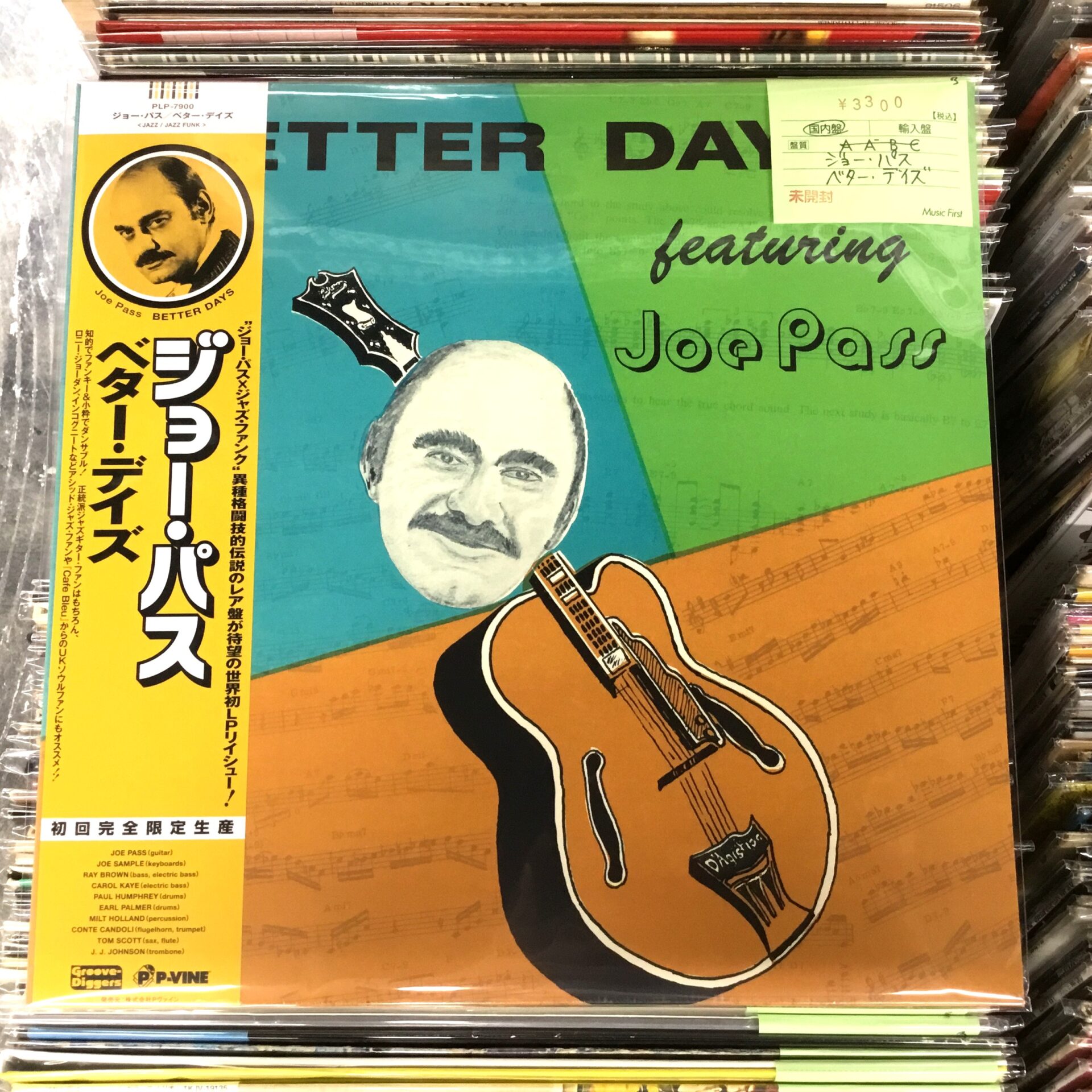 EUオリジナル】Joe / Better Days 2LPレコード