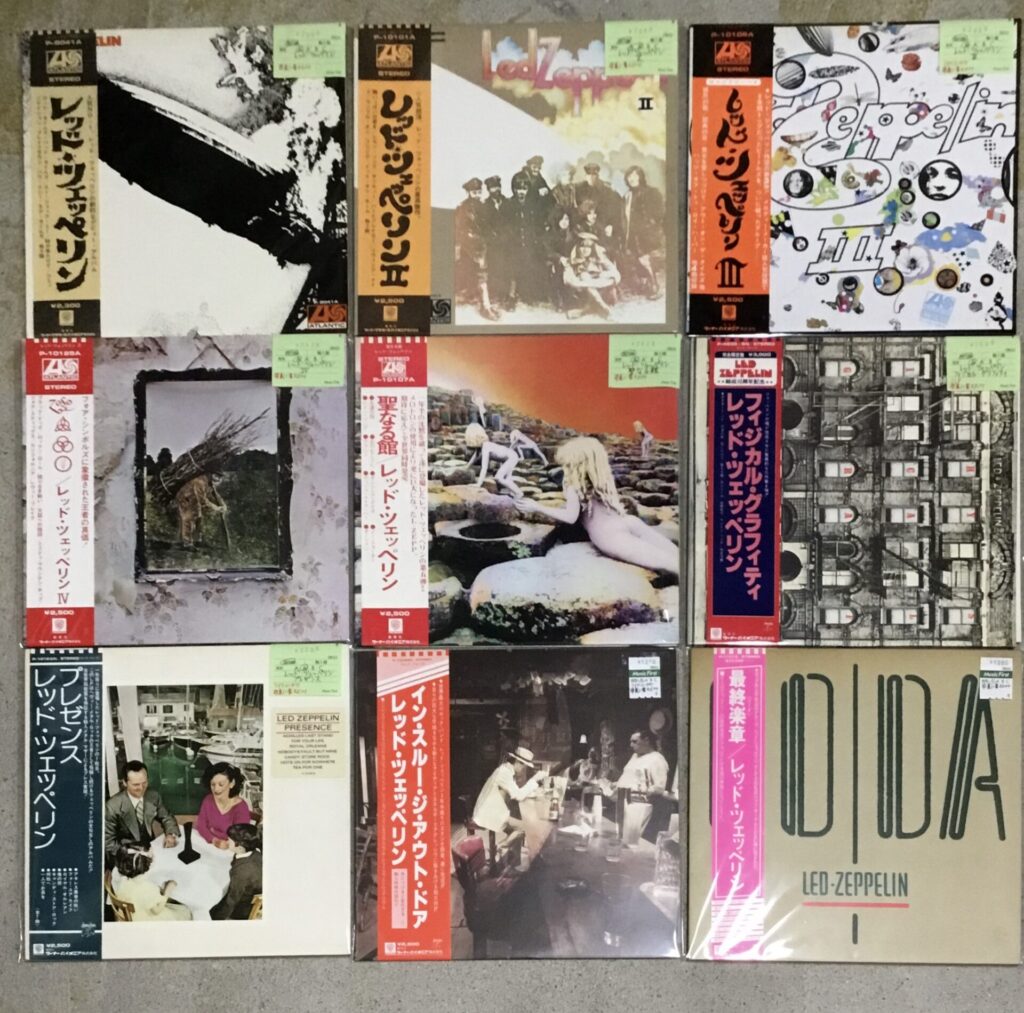 【新入荷情報】レッド・ツェッペリンのLP入荷しました。