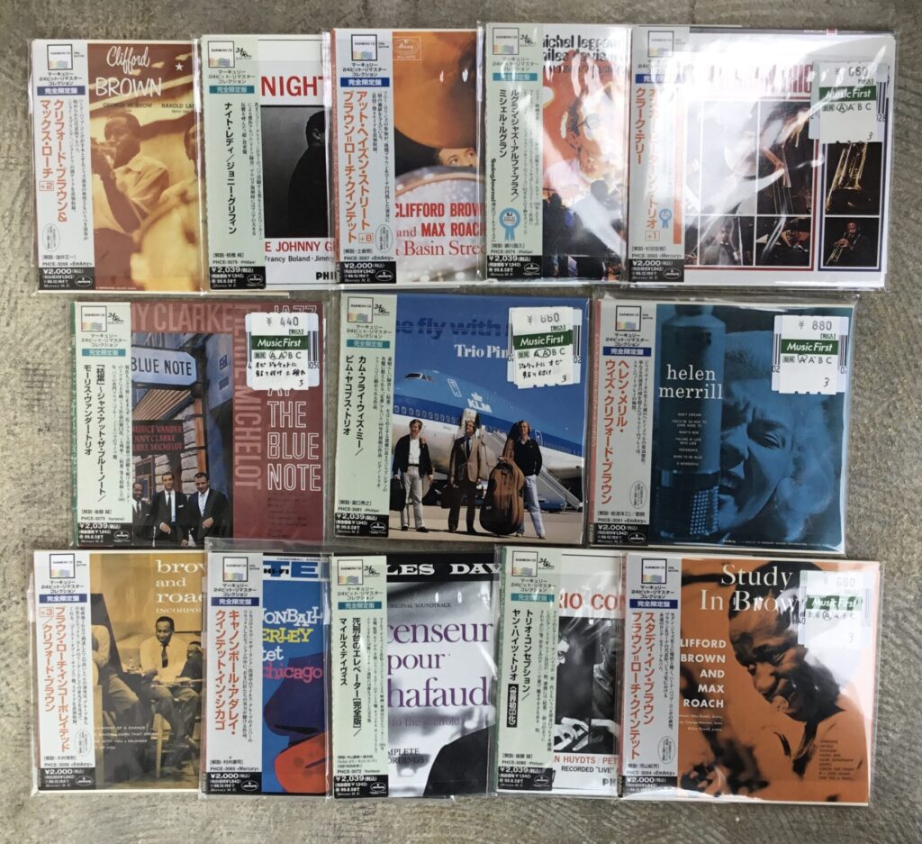 『マーキュリー24ビット・リマスター・コレクション』紙ジャケCDを10枚程追加！
