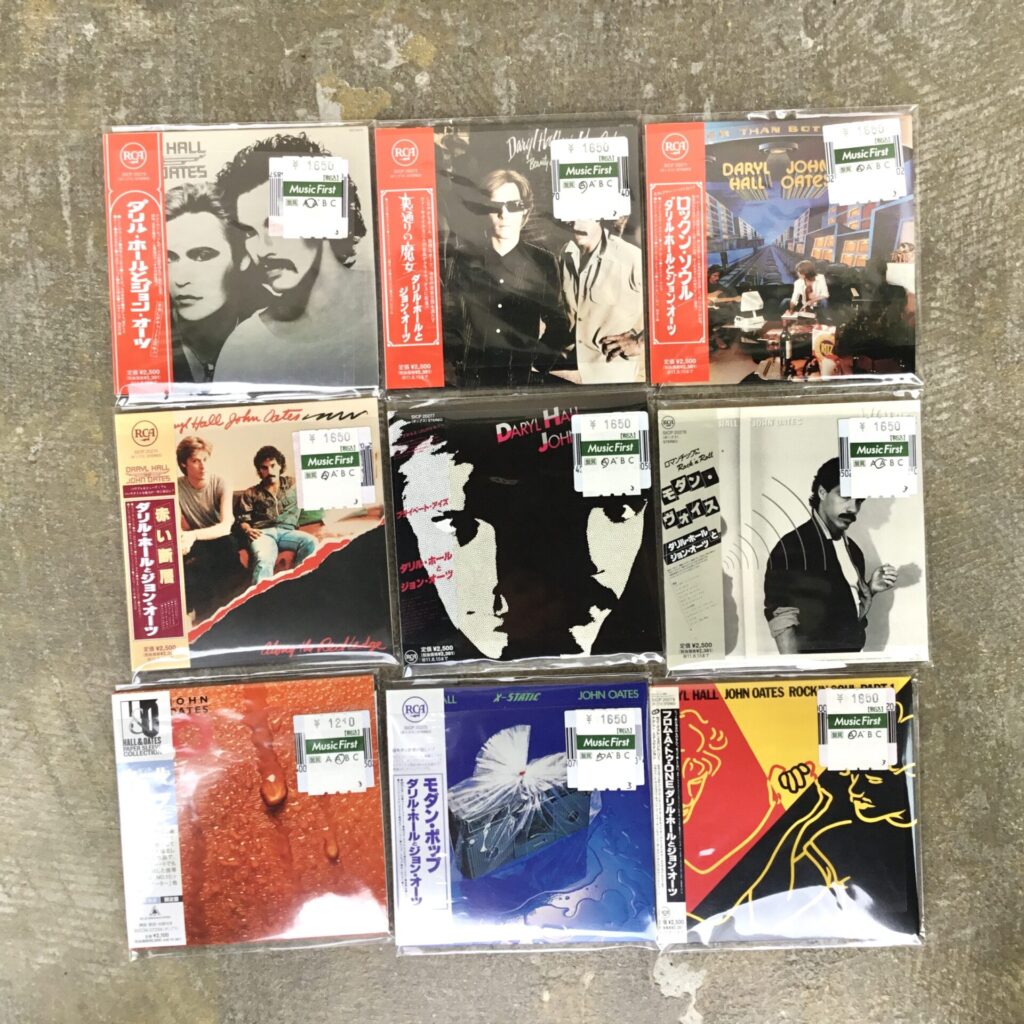【新入荷情報】 ダリル・ホール＆ジョン・オーツの紙ジャケットCDが入荷しました。
