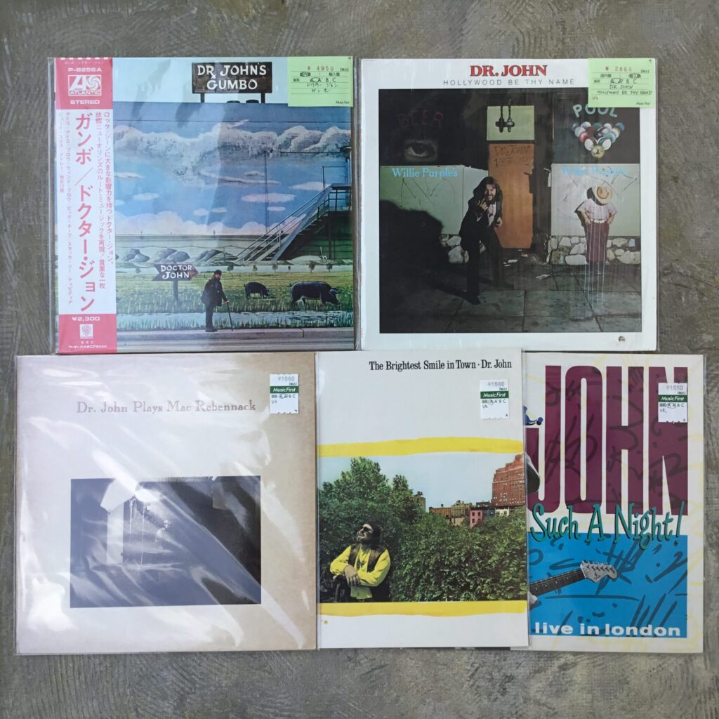 【新入荷情報】ドクター・ジョンのLPが入荷しました。