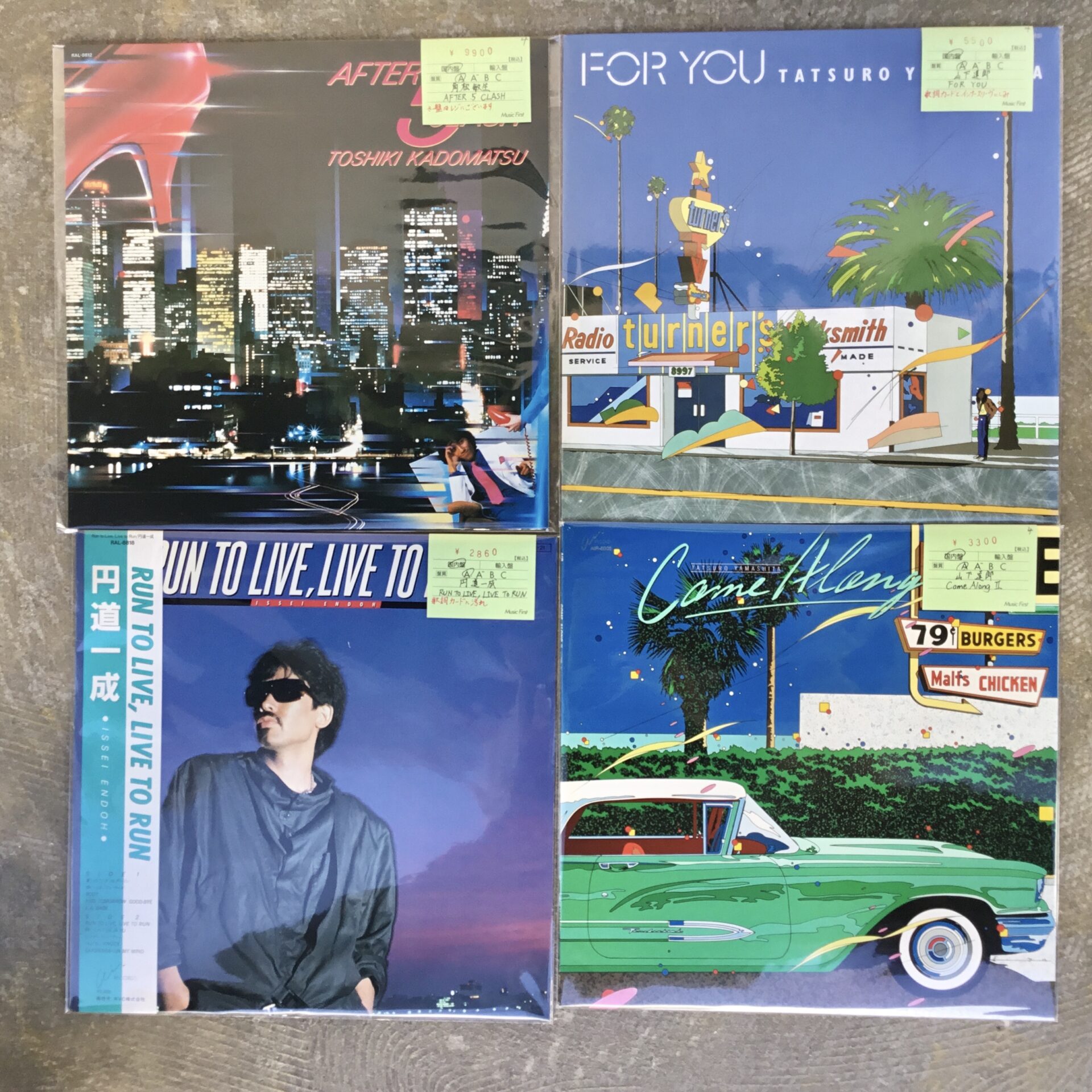 和モノ！city pop人気盤！角松敏生　after 5 clash レコード 美盤LP/角松敏生「AFTER 5 CLASH」 和モノ シティポップ 名盤