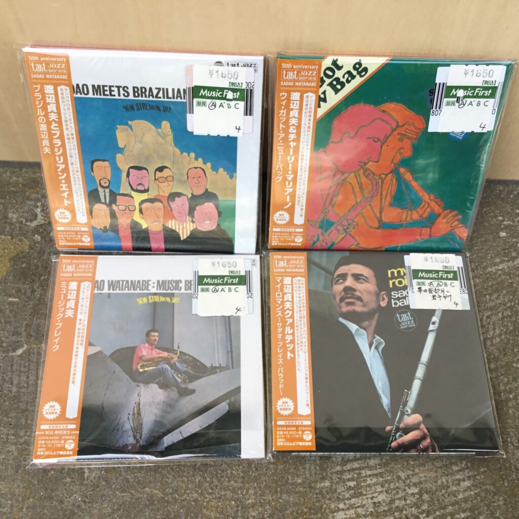 【新入荷情報】渡辺貞夫の紙ジャケCDが入荷しました。