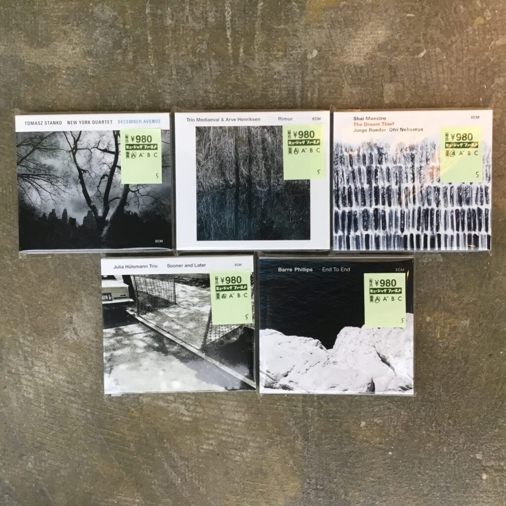 【新入荷情報】近年のECMからのCDが入荷しました。