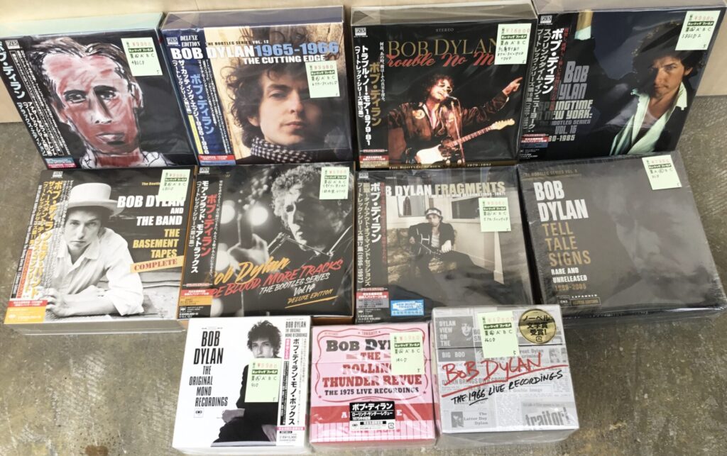 【新入荷情報】 ボブ・ディランのCDボックスがまとまって入荷しました。