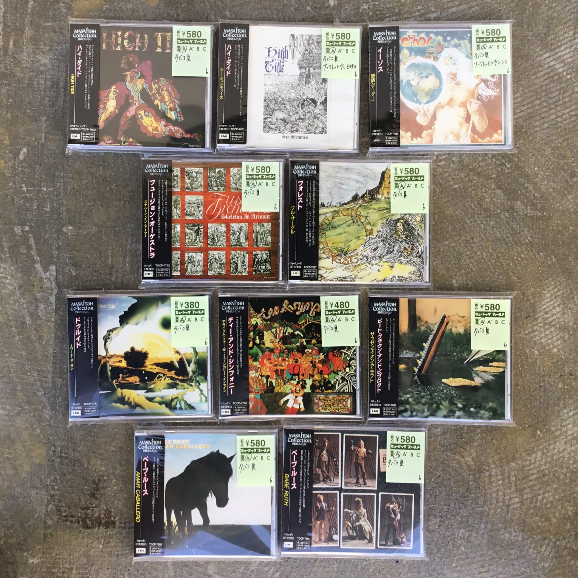 CD コレクション まとめ 新入荷情報】 伊藤政則コレクションの帯付きCDがまとまって入荷しました。