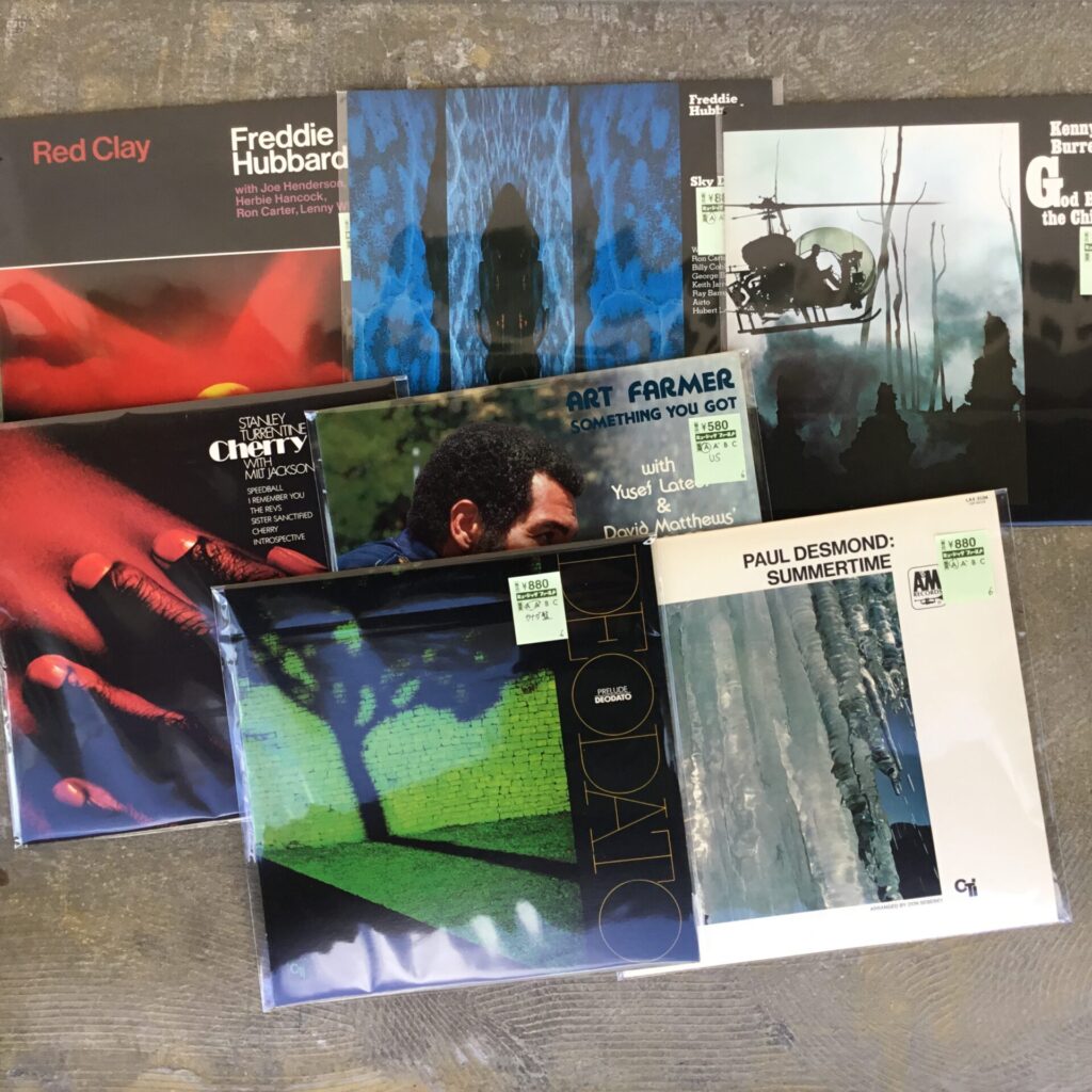 【新入荷情報】 CTIレーベルのLPがひとつかみ入荷しました。