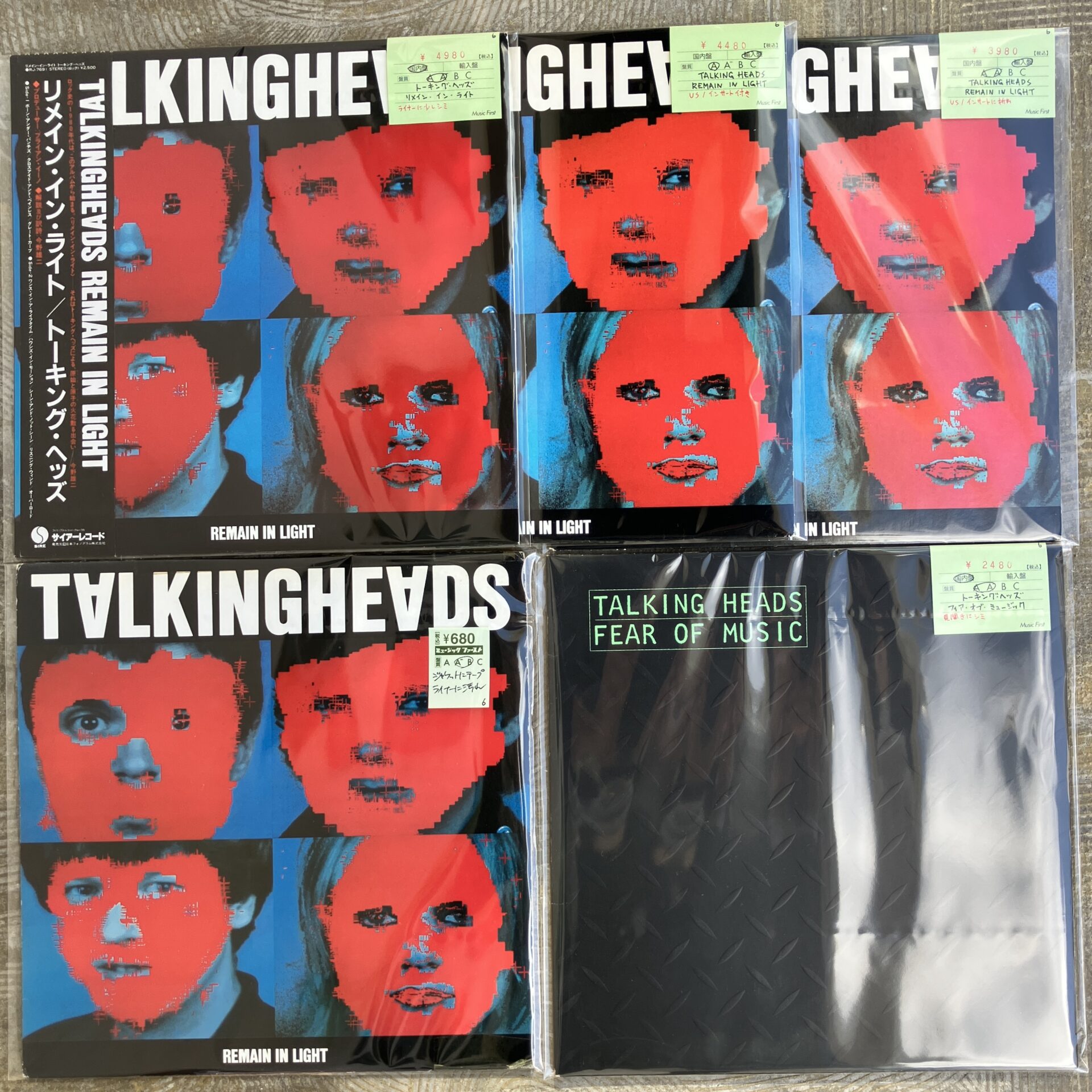 ◾️UKオリジナル盤◾️TALKING HEADS / トーキングヘッズ◾️Stop TALKING HEADS (トーキング・ヘッズ) - Stop Making Sense Tour