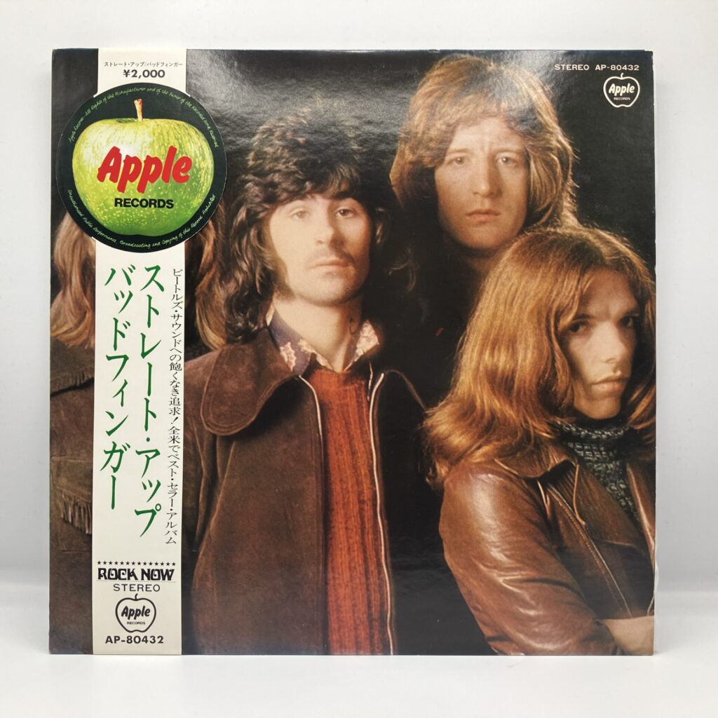【LP】バッド・フィンガー / ストレート・アップ (AP-80432) 帯付/黒盤