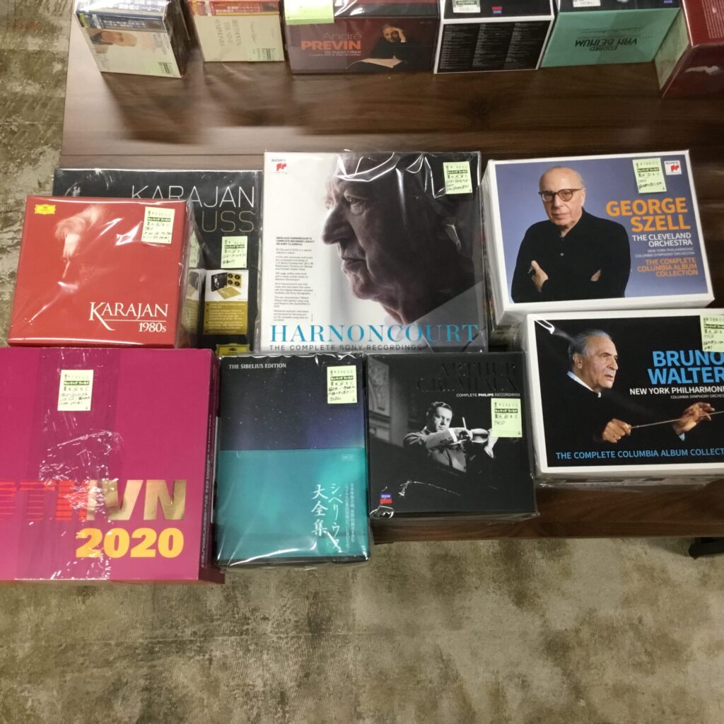 【新入荷情報】重量級のクラシックのCDボックスが入荷しました。