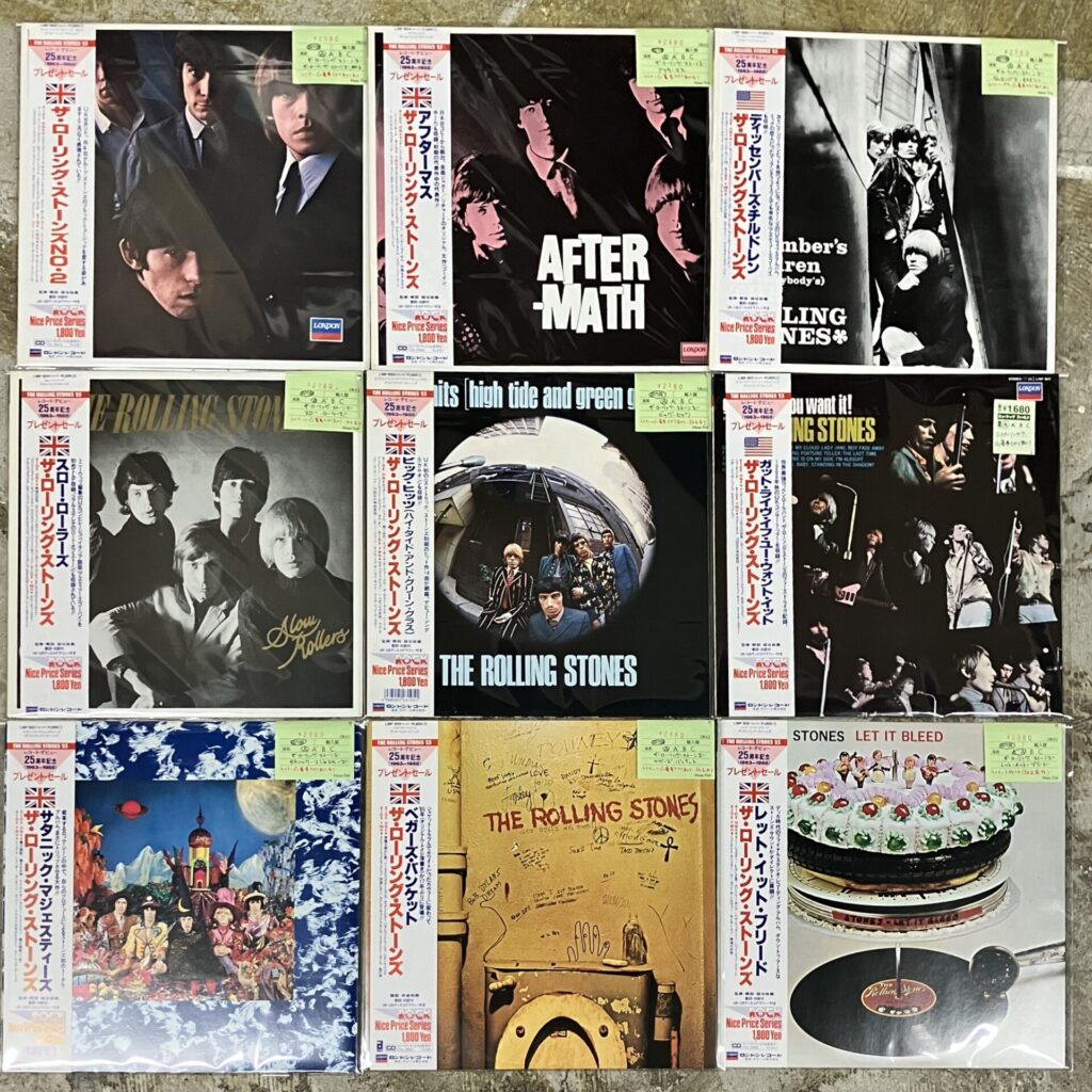 【新入荷情報】ザ・ローリング・ストーンズのLPが入荷しました。
