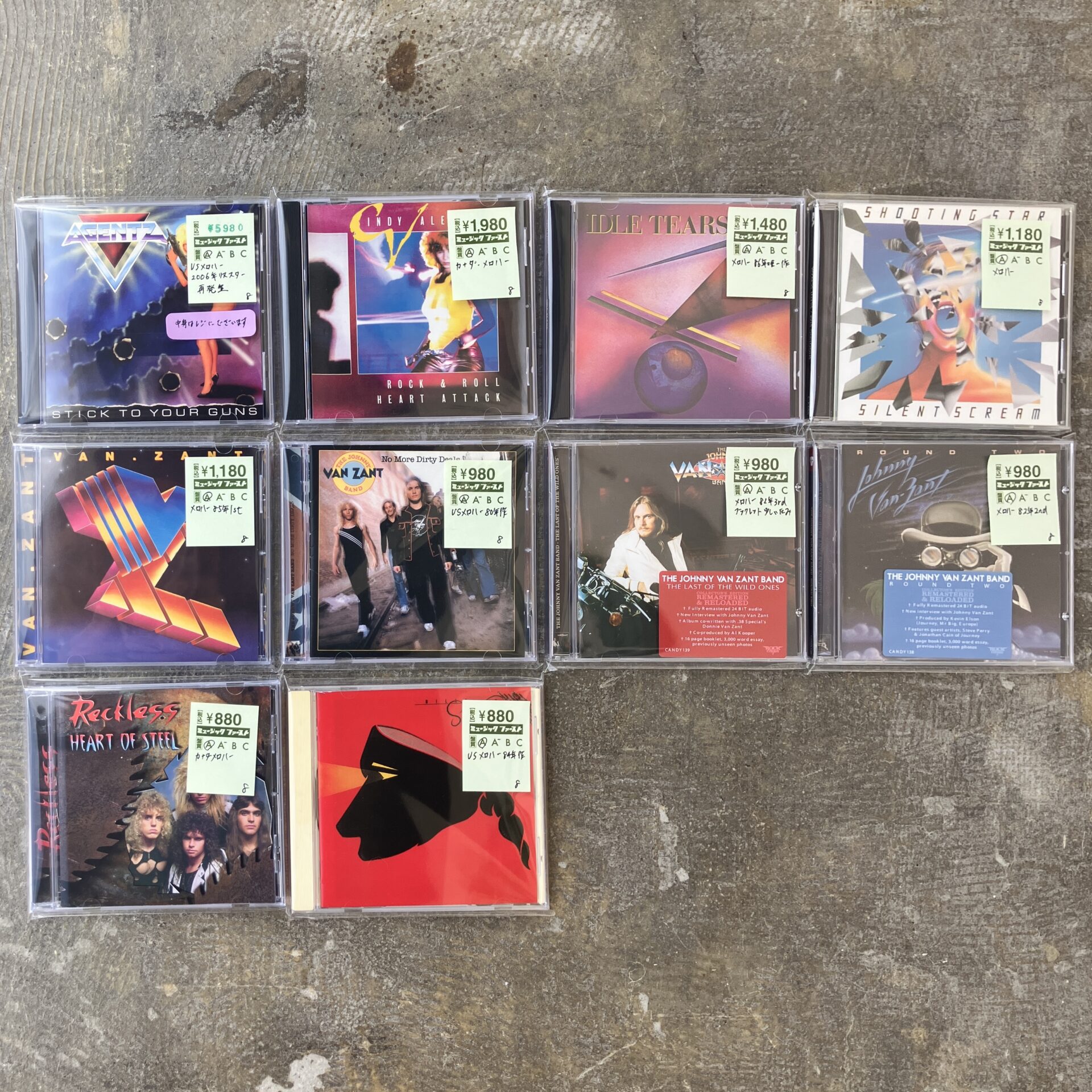 【特集コーナー新入荷】 HR/HMのCDを10枚新規追加しました。