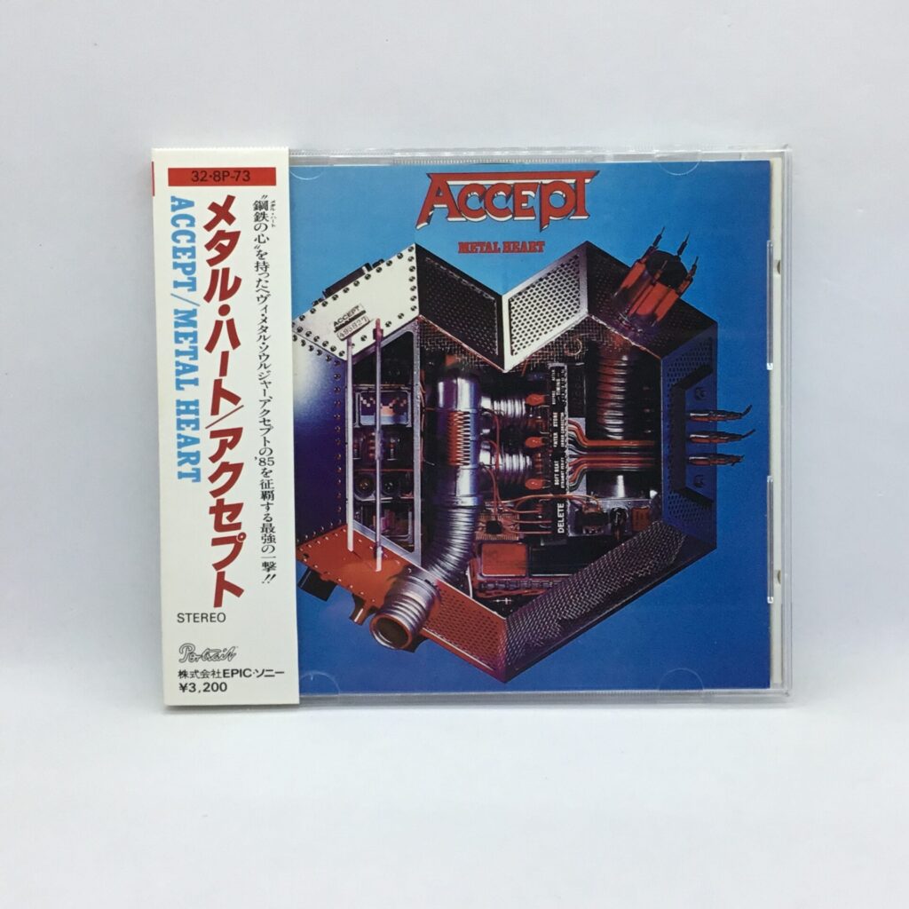 【CD】アクセプト   / メタル・ハート (32・8P-73) 箱帯付