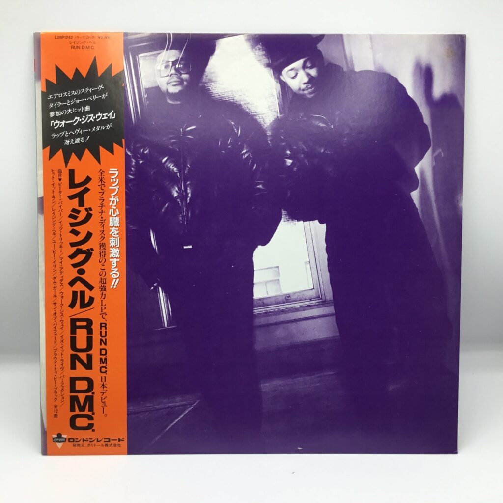 【LP】RUN D.M.C. / レイジング・ヘル (L28P1242) 帯付