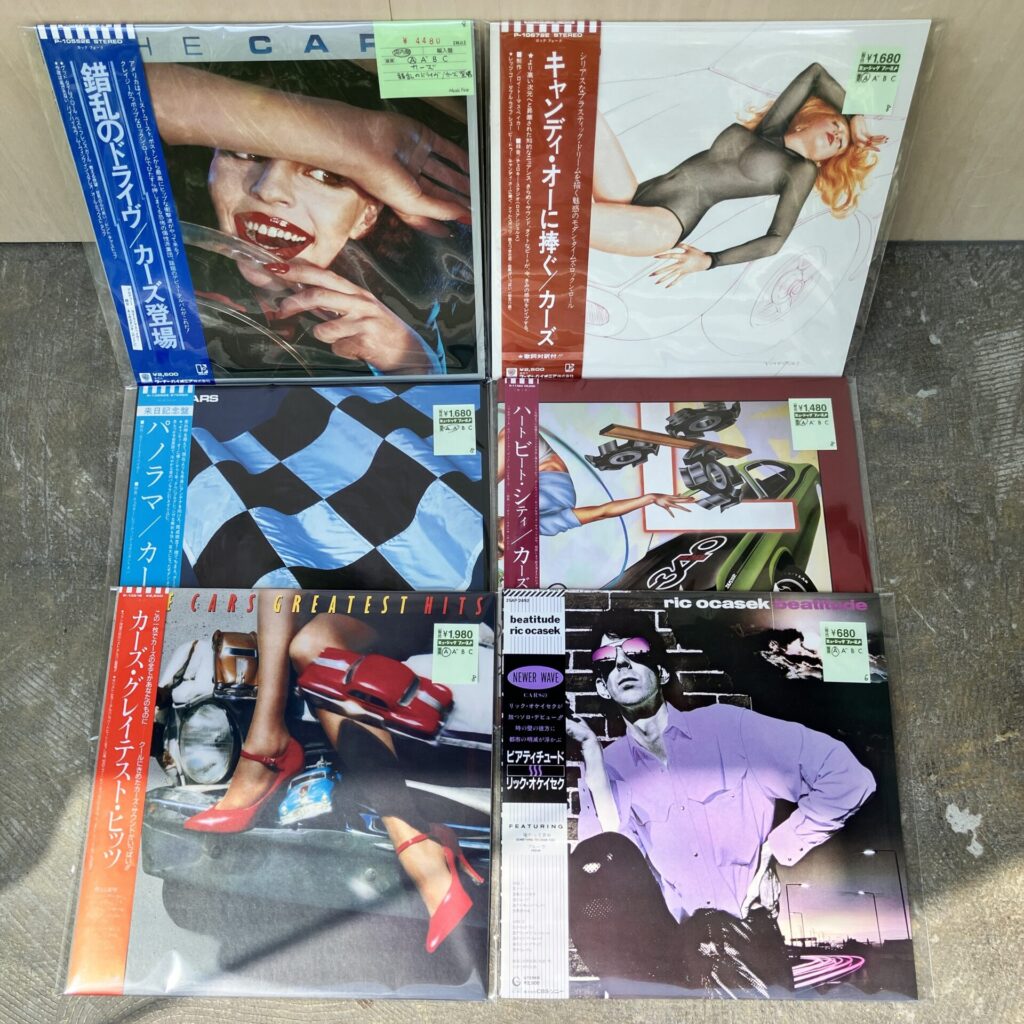 【新入荷情報】ザ・カーズのLPが入荷しました。
